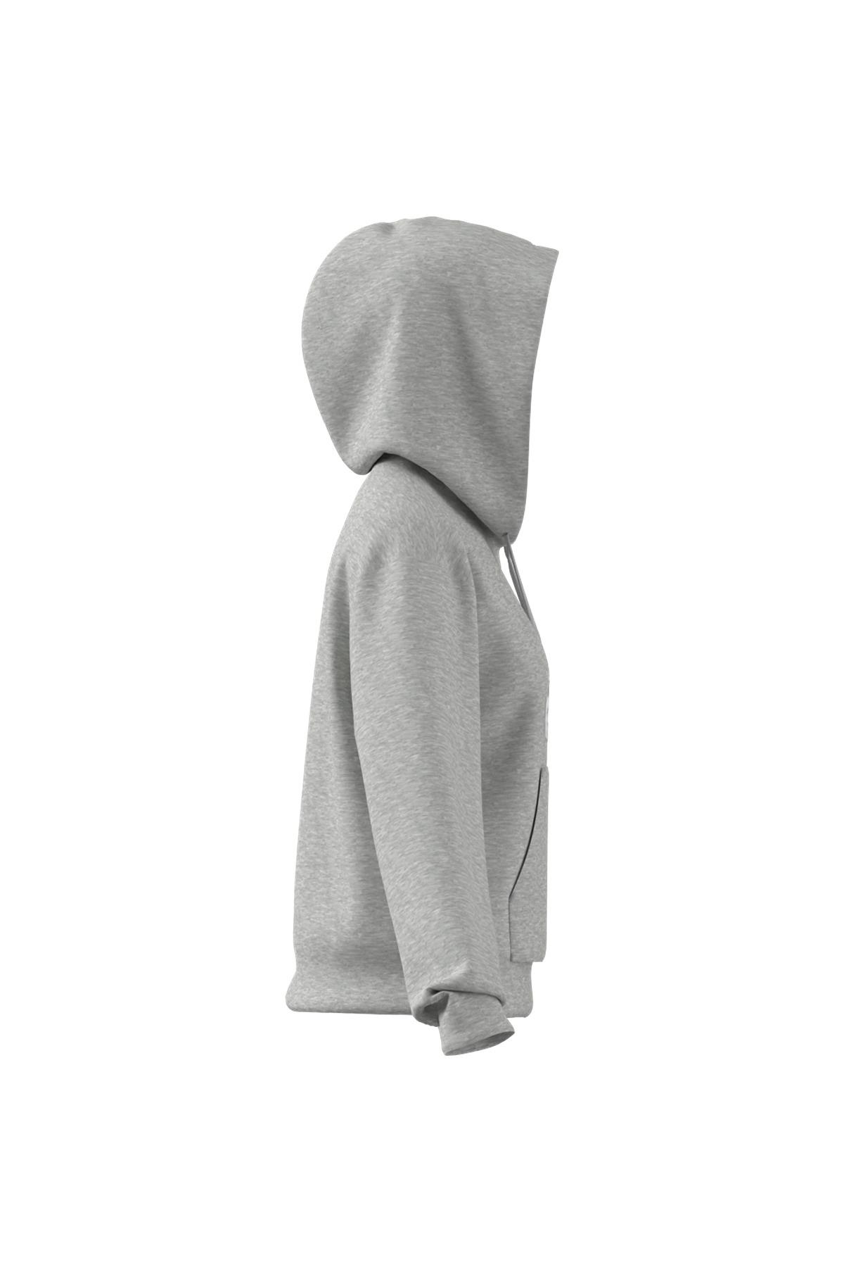 adidas Kadın  Gri  Sweatshirt W CO RUFF HD JX1326