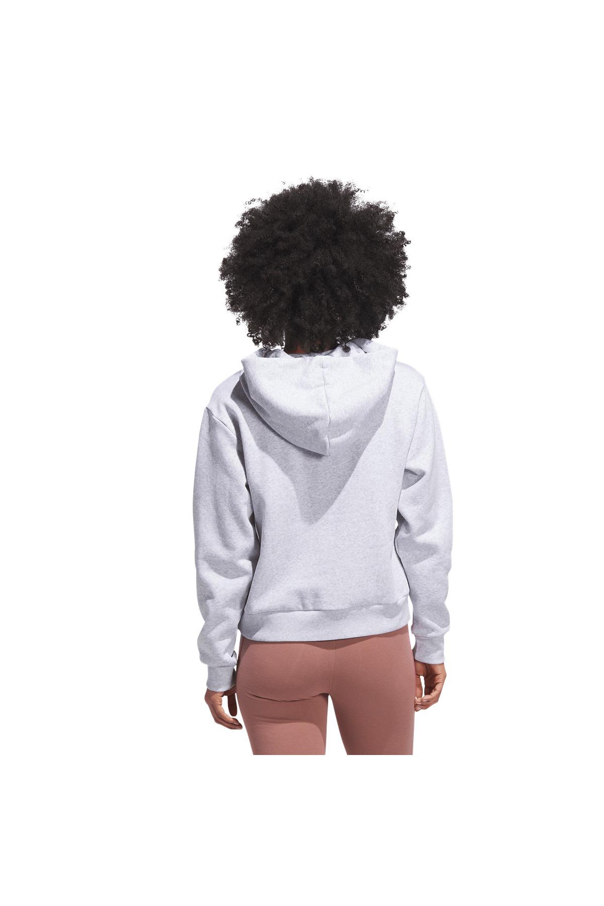 adidas Kadın  Gri  Sweatshirt W CO RUFF HD JX1326