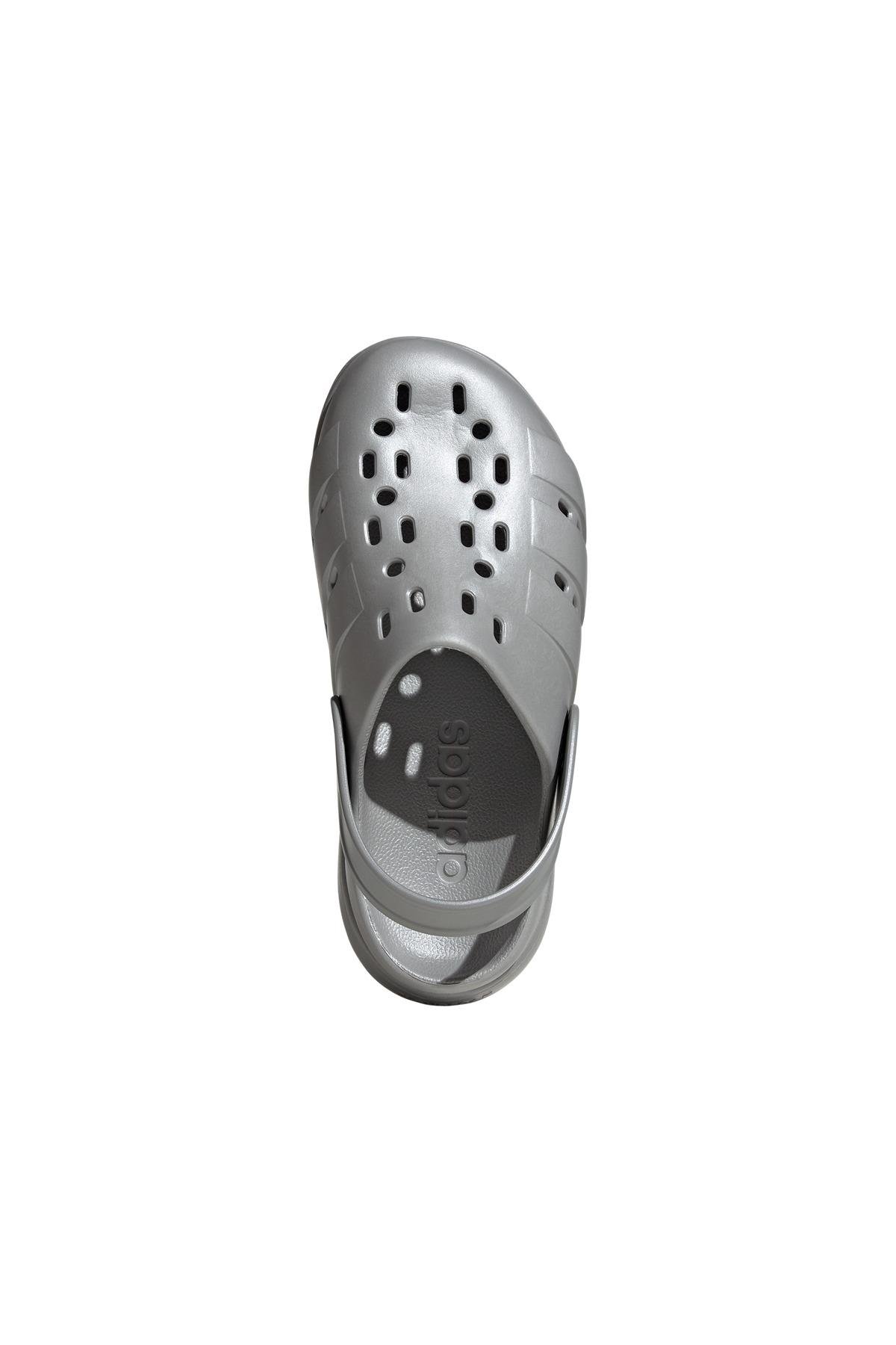 adidas Kadın  Gümüş  Terlik ADILETTE CLOG PLATFORM JQ9879
