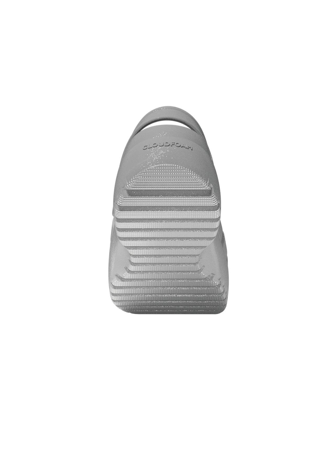 adidas Kadın  Gümüş  Terlik ADILETTE CLOG PLATFORM JQ9879