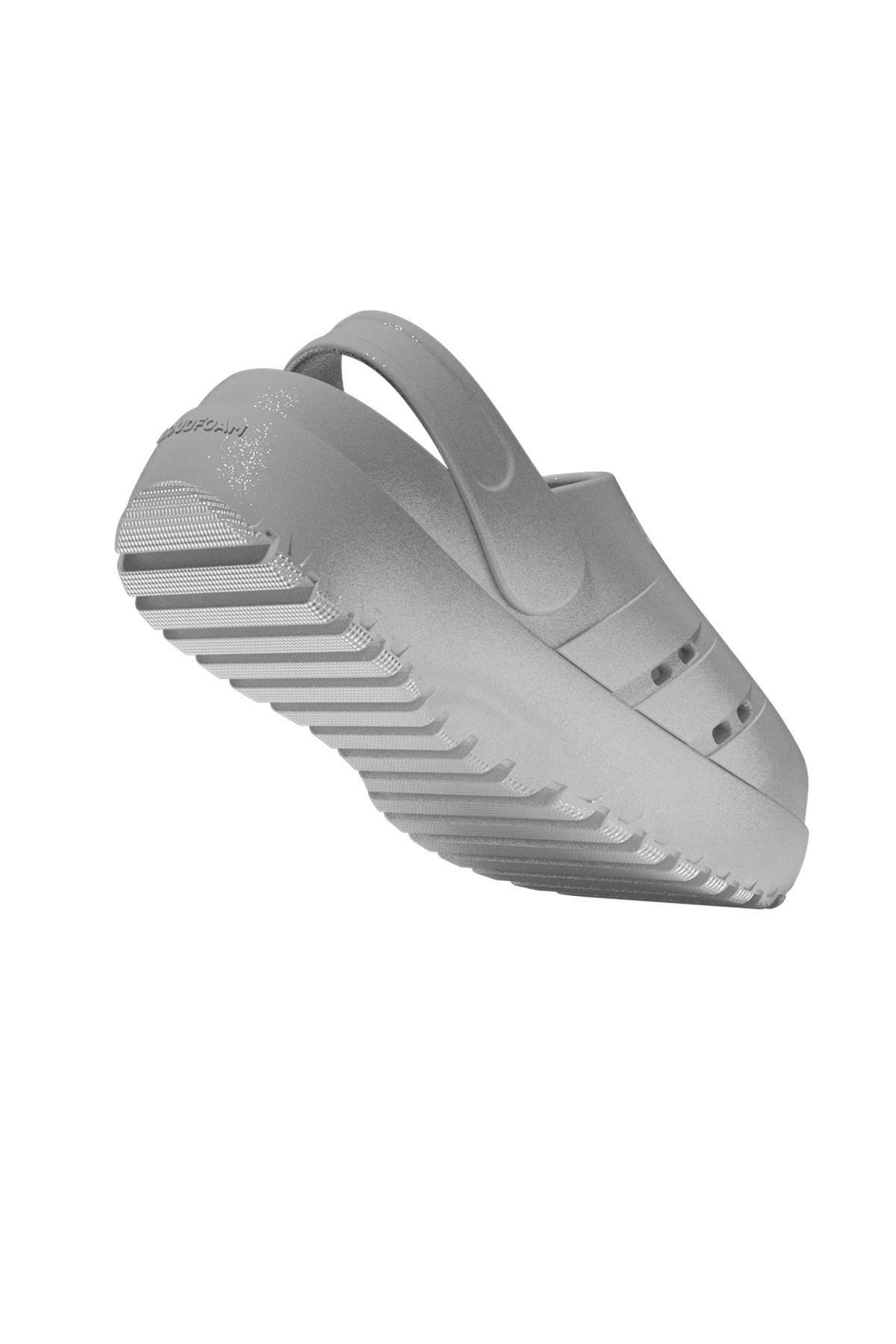 adidas Kadın  Gümüş  Terlik ADILETTE CLOG PLATFORM JQ9879