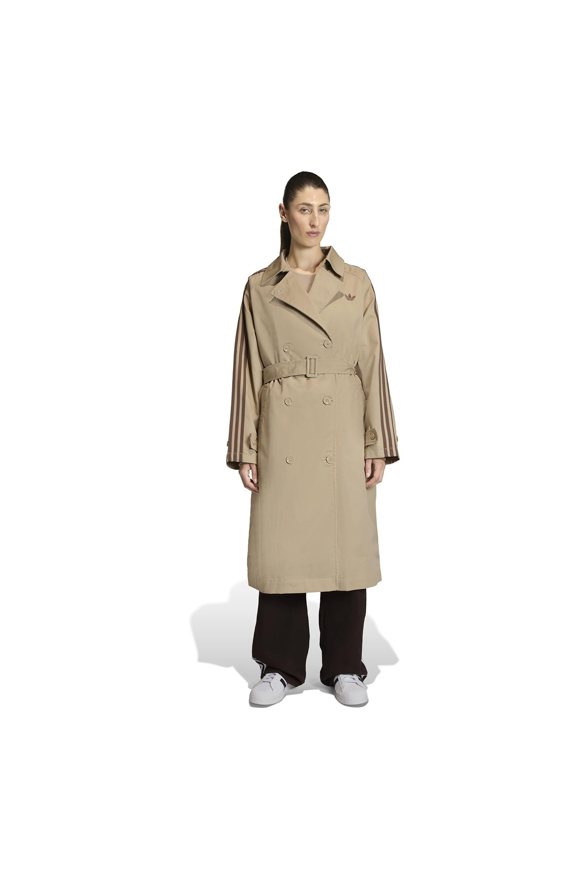 adidas Kadın  Kahverengi  Ceket TRENCH CT TW KD3734