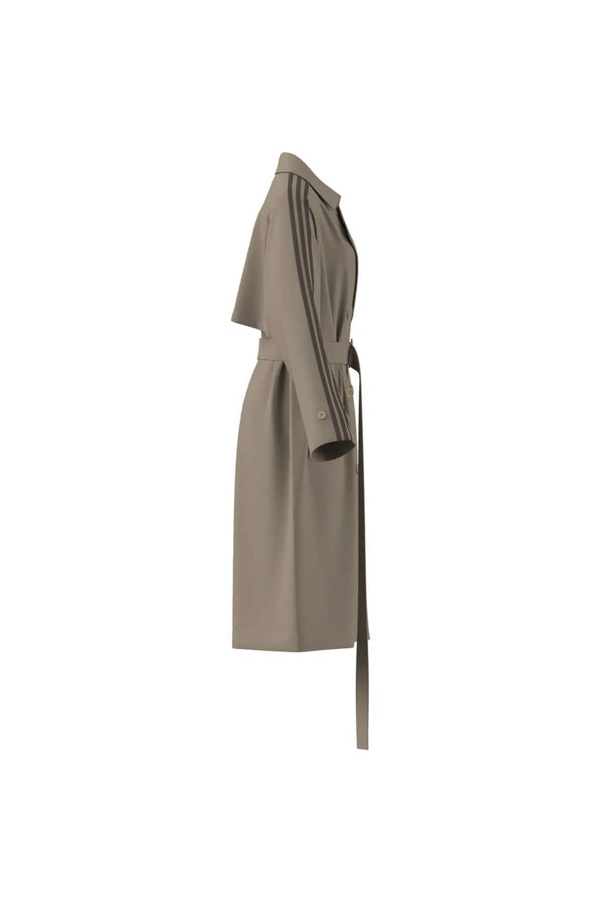 adidas Kadın  Kahverengi  Ceket TRENCH CT TW KD3734