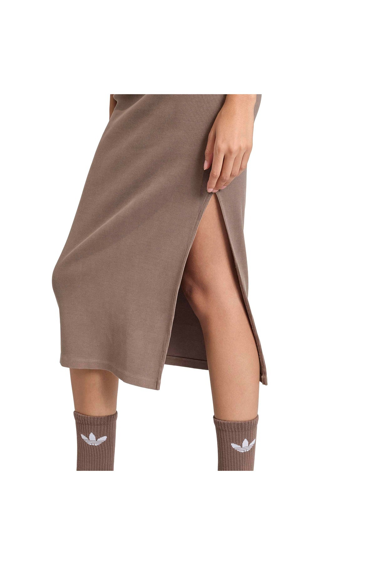 adidas Kadın Kahverengi  Elbise ESS RIB DRESS KE3167