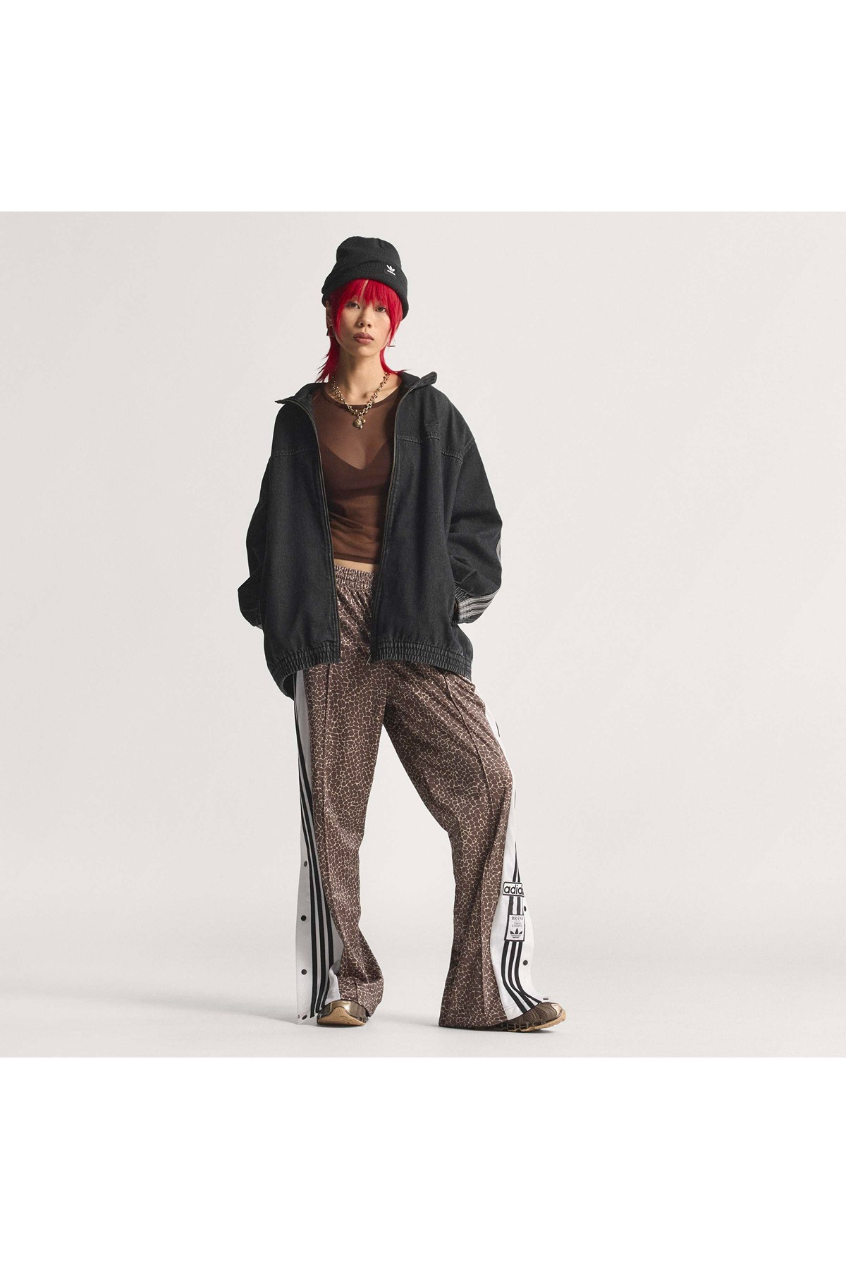 adidas  Kadın Kahverengi  Eşofman Altı AOP ADIBREAK PT KD8820