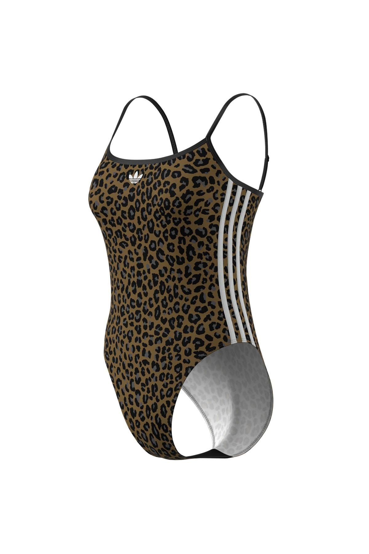 adidas Kadın  Kahverengi  Mayo GRAPHC SWIMSUIT JM3956