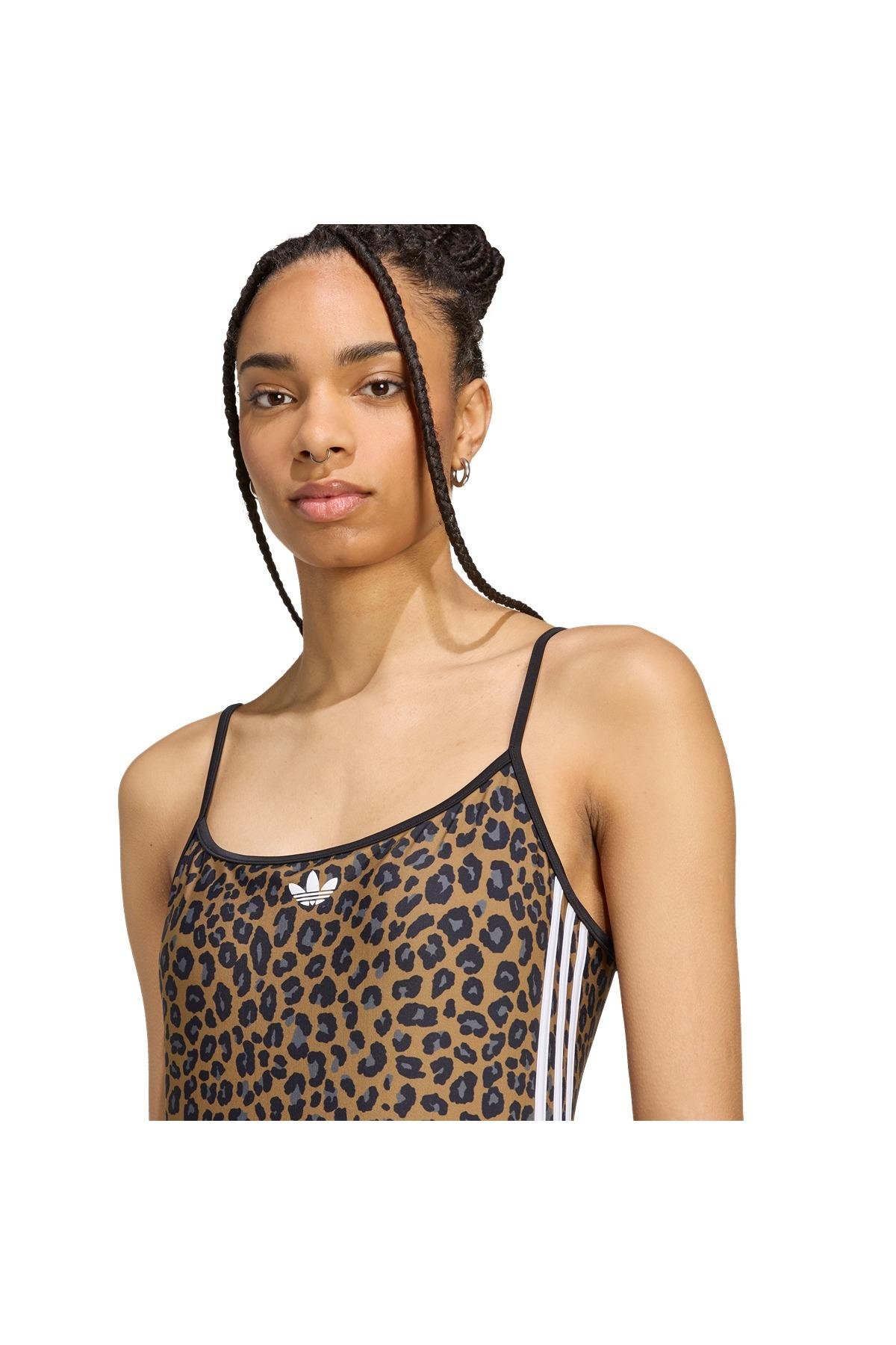 adidas Kadın  Kahverengi  Mayo GRAPHC SWIMSUIT JM3956