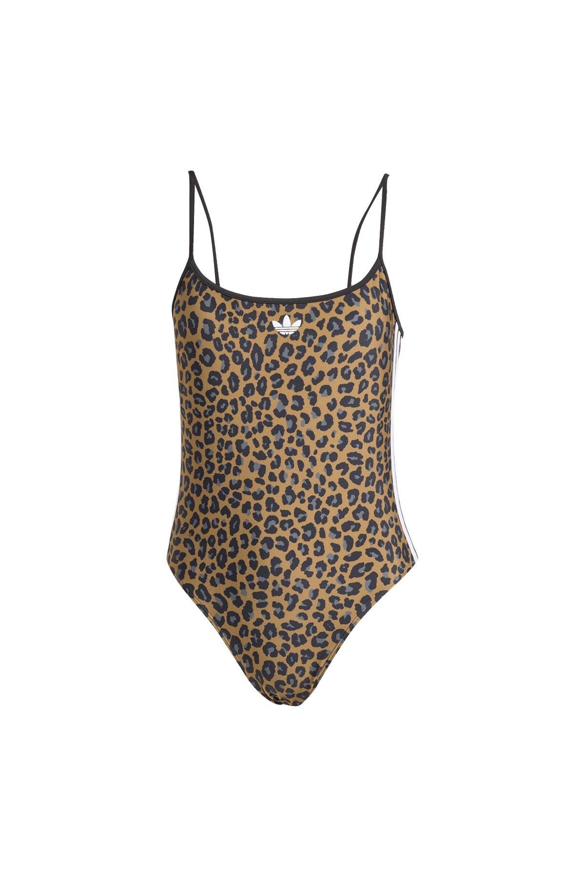 adidas Kadın  Kahverengi  Mayo GRAPHC SWIMSUIT JM3956
