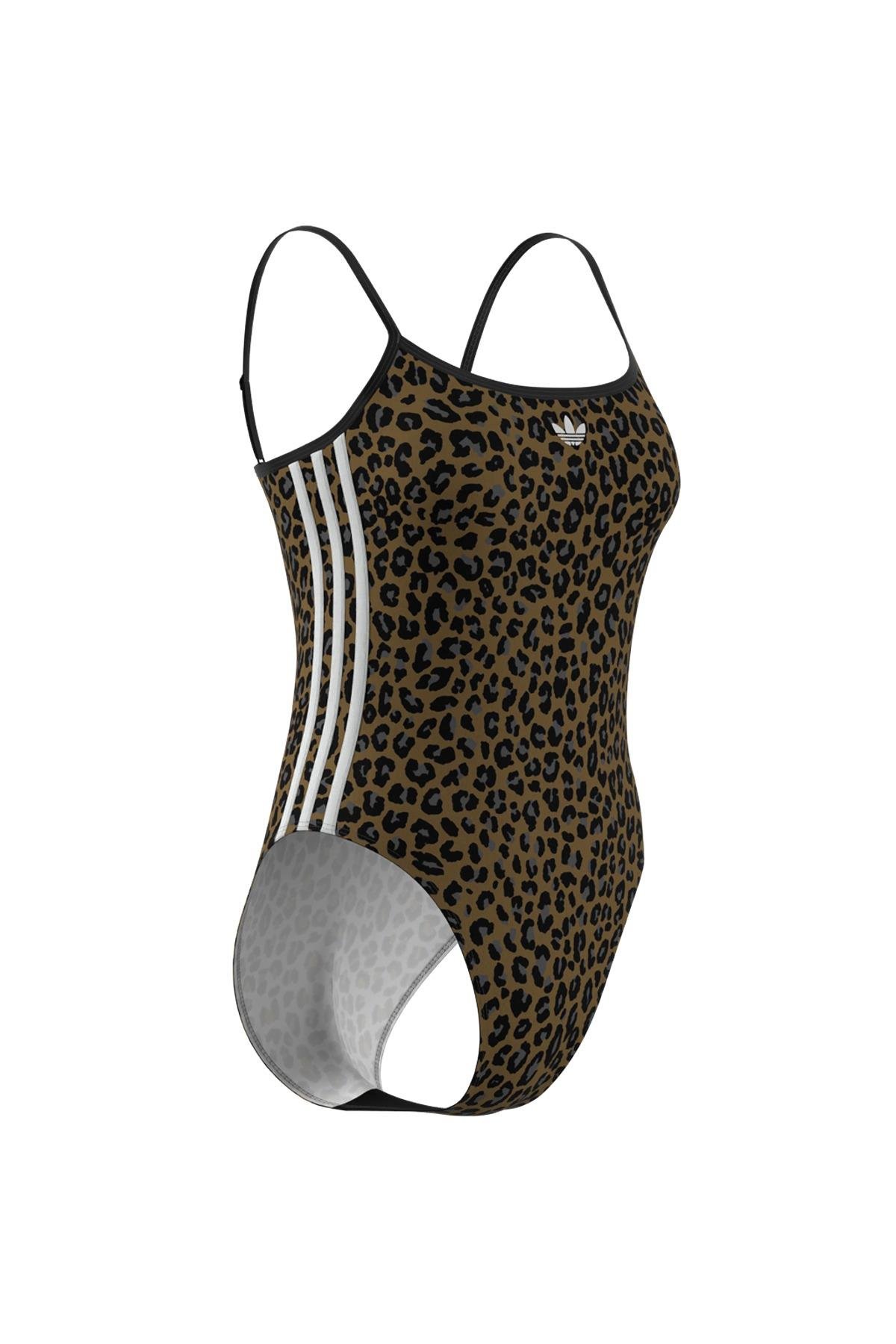 adidas Kadın  Kahverengi  Mayo GRAPHC SWIMSUIT JM3956