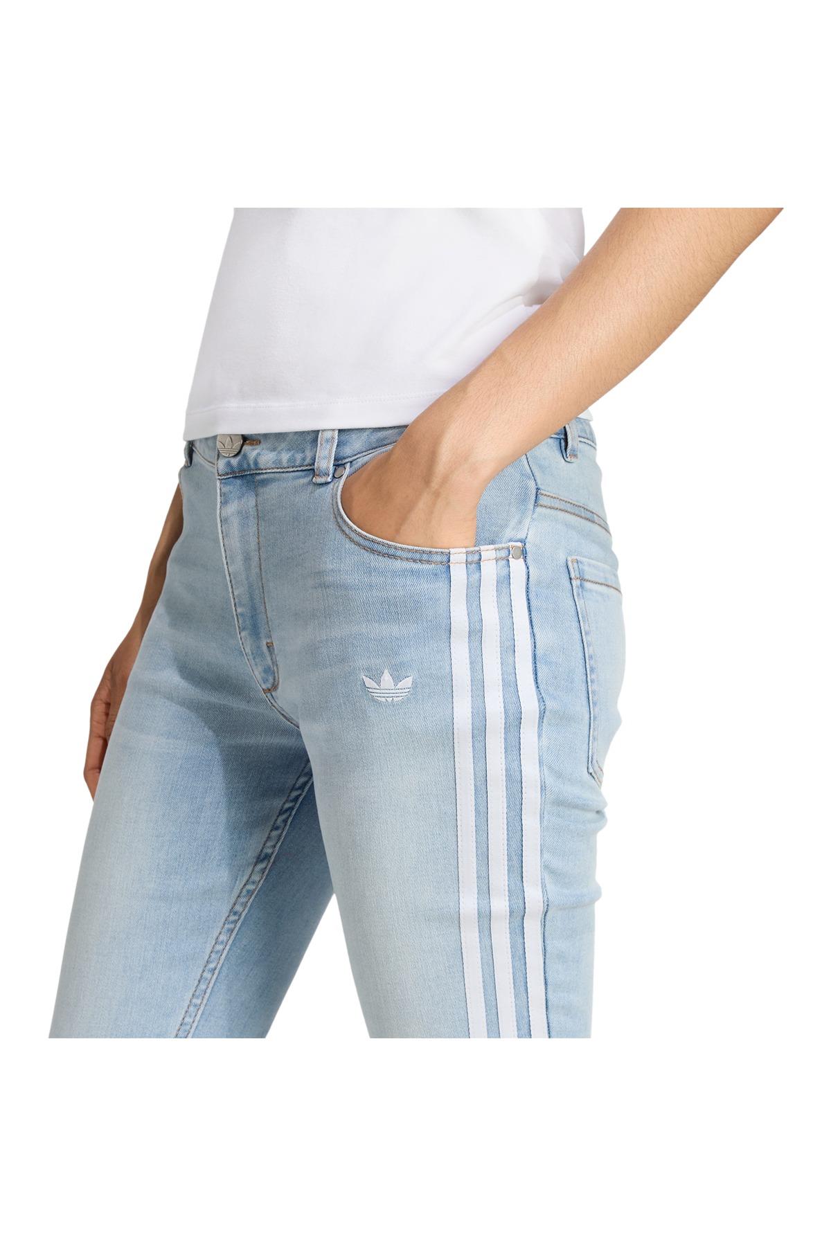 adidas Kadın  Mavi  Eşofman Altı SLIM DENIM KE9801