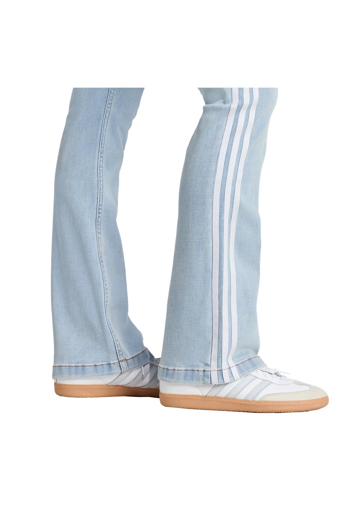 adidas Kadın  Mavi  Eşofman Altı SLIM DENIM KE9801