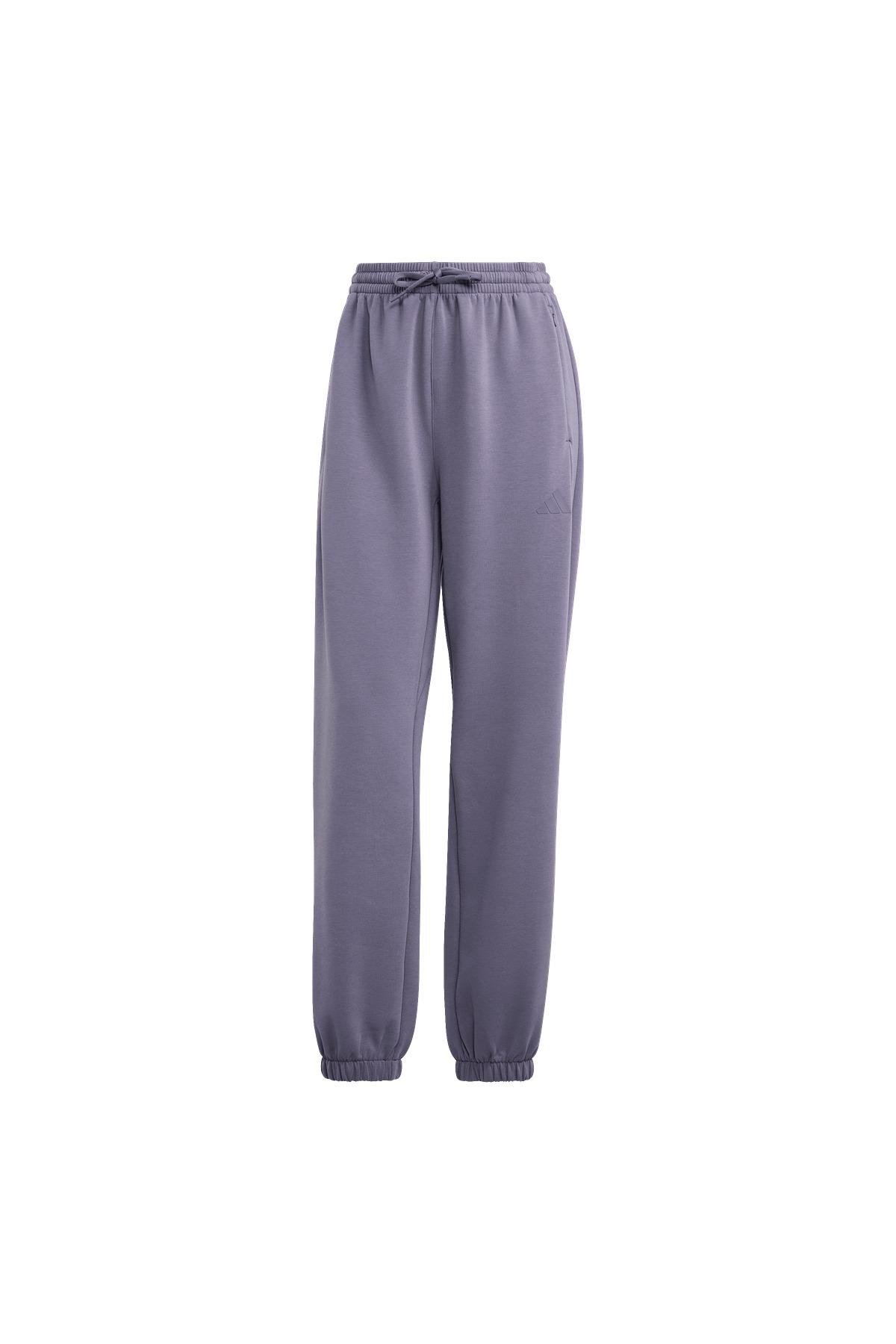 adidas Kadın  Mor  Eşofman Altı D4T KNIT PANT JX3137