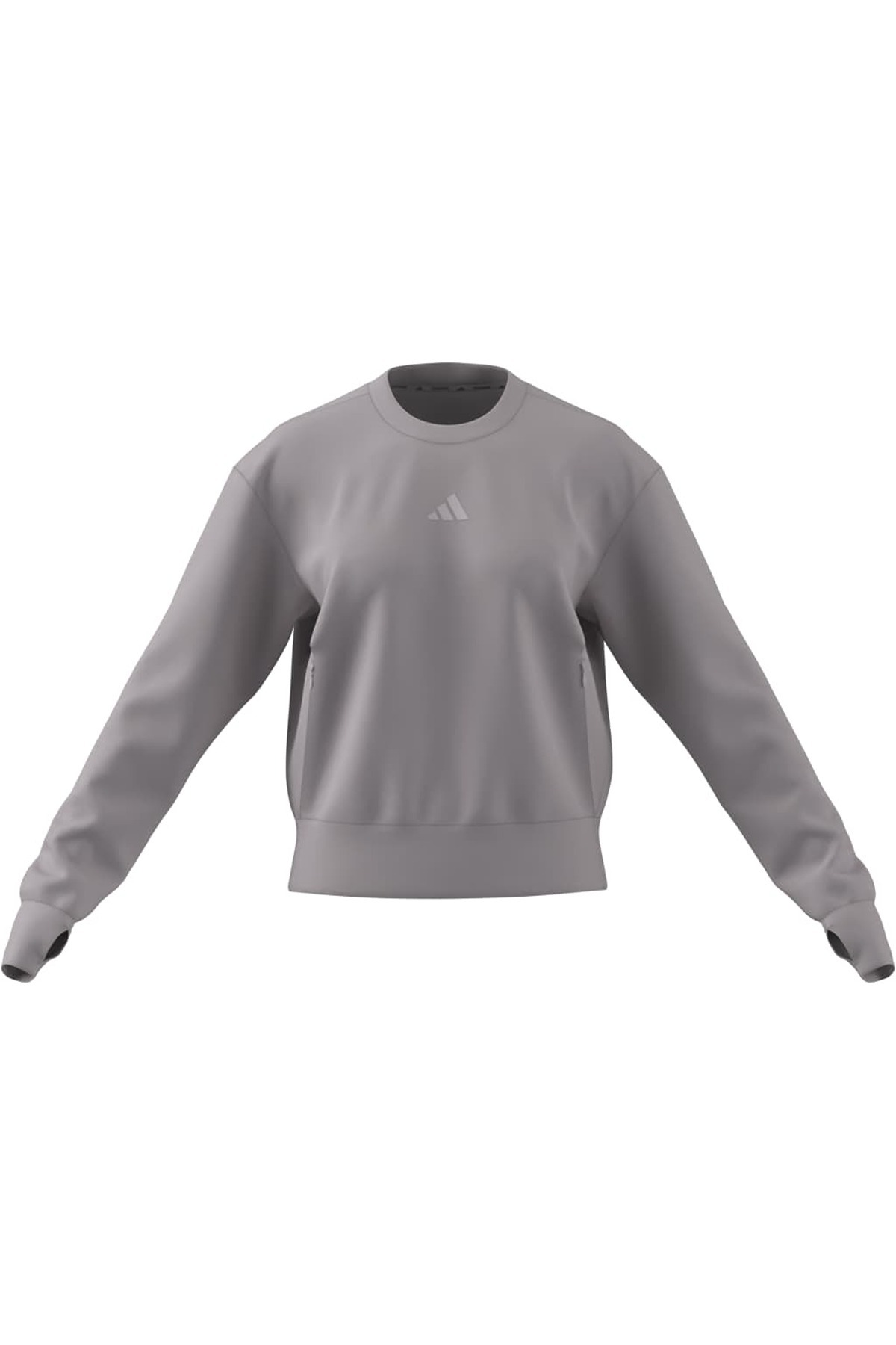 adidas Kadın Mor  Sweatshirt D4T KNIT CREW KD0057