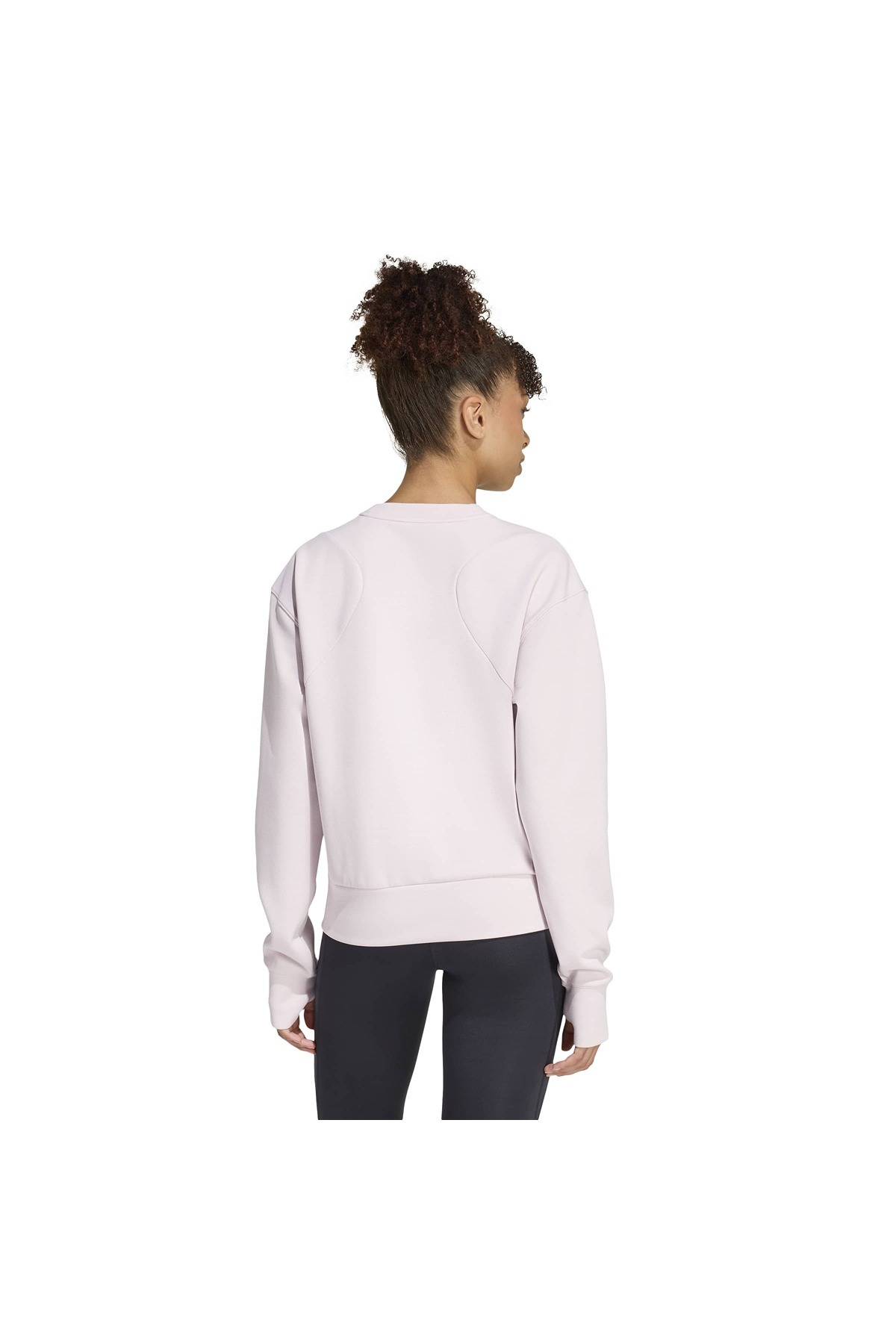 adidas Kadın Mor  Sweatshirt D4T KNIT CREW KD0057
