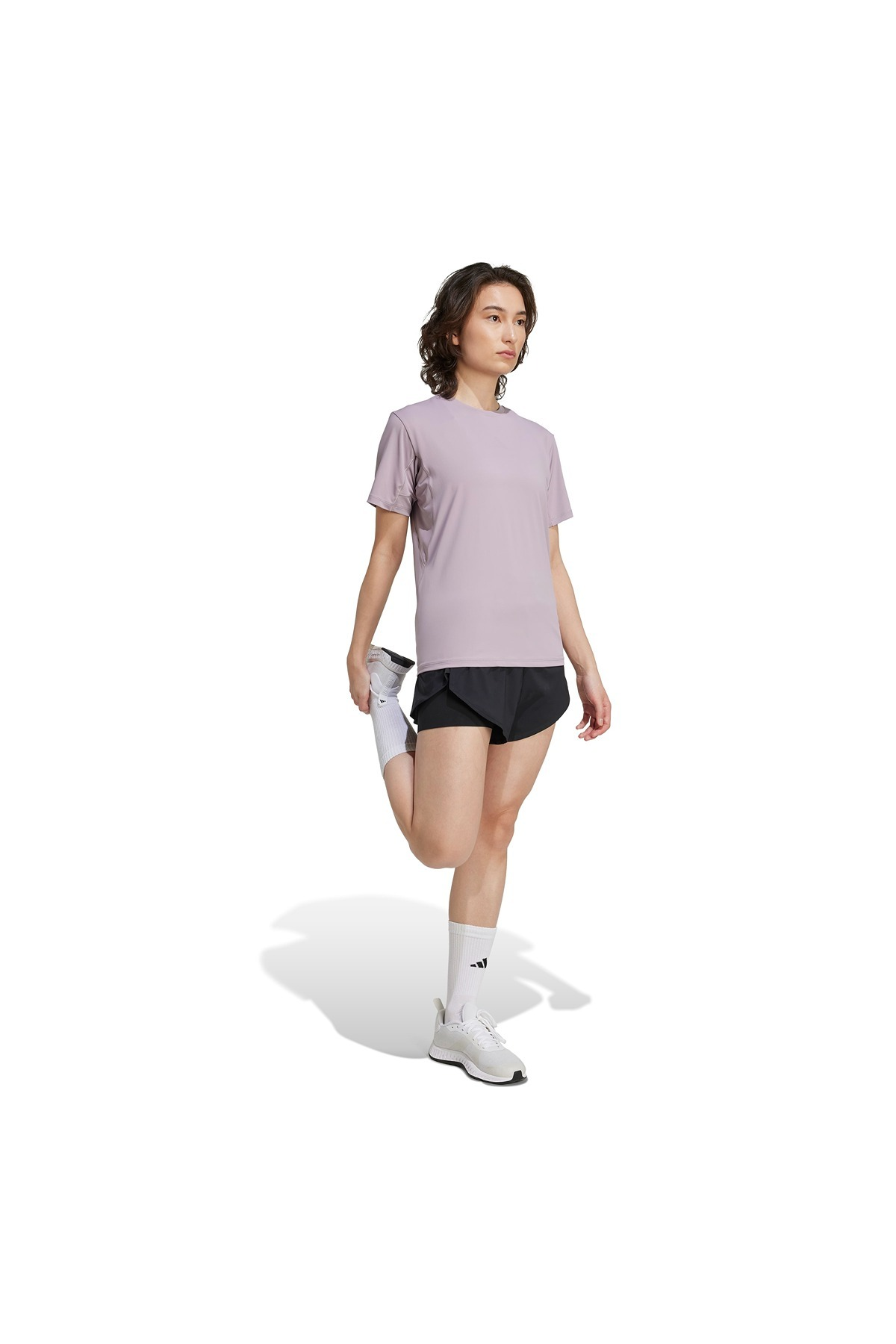 adidas Kadın Mor  T-shirt WTR D4T G2 T KC4728