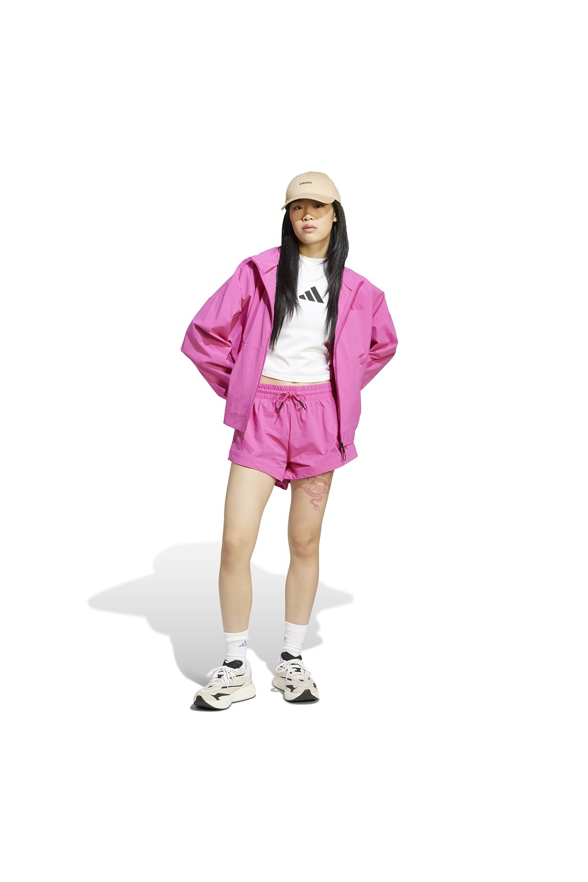 adidas Kadın  Pembe  Şort W Z.N.E. WV SH JP4195