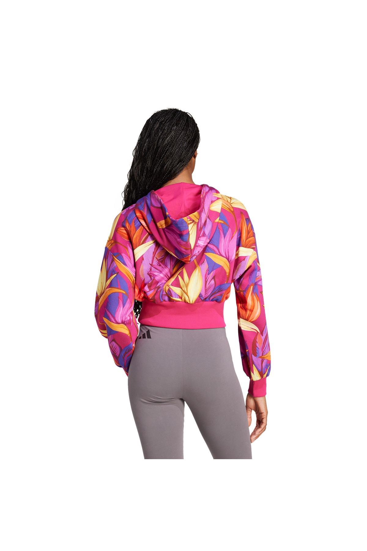 adidas Kadın  Pembe  Sweatshirt FARM HOODIE JD6283