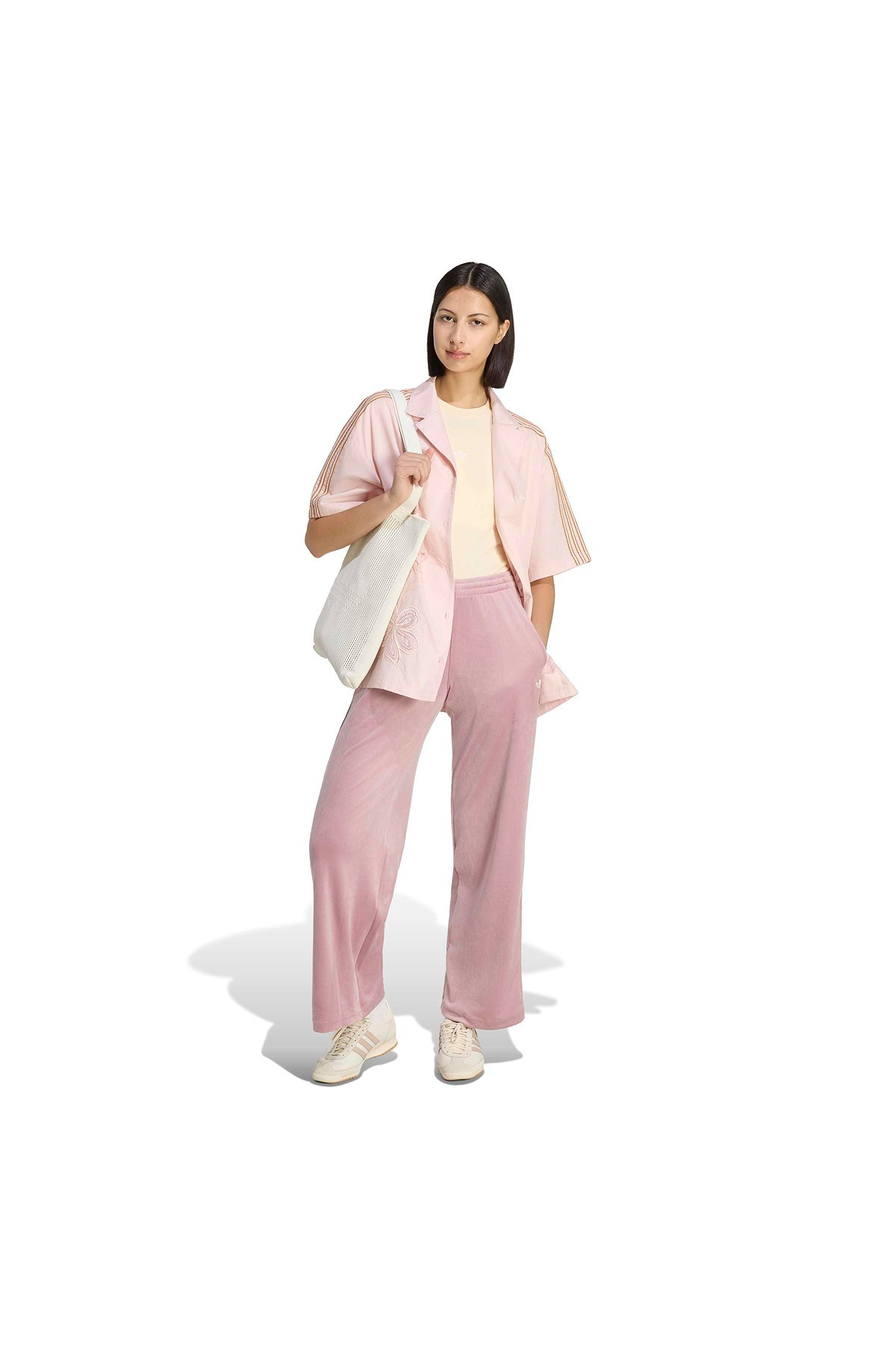 adidas Kadın  Pembe  T-shirt RESORT SHIRT KY3165