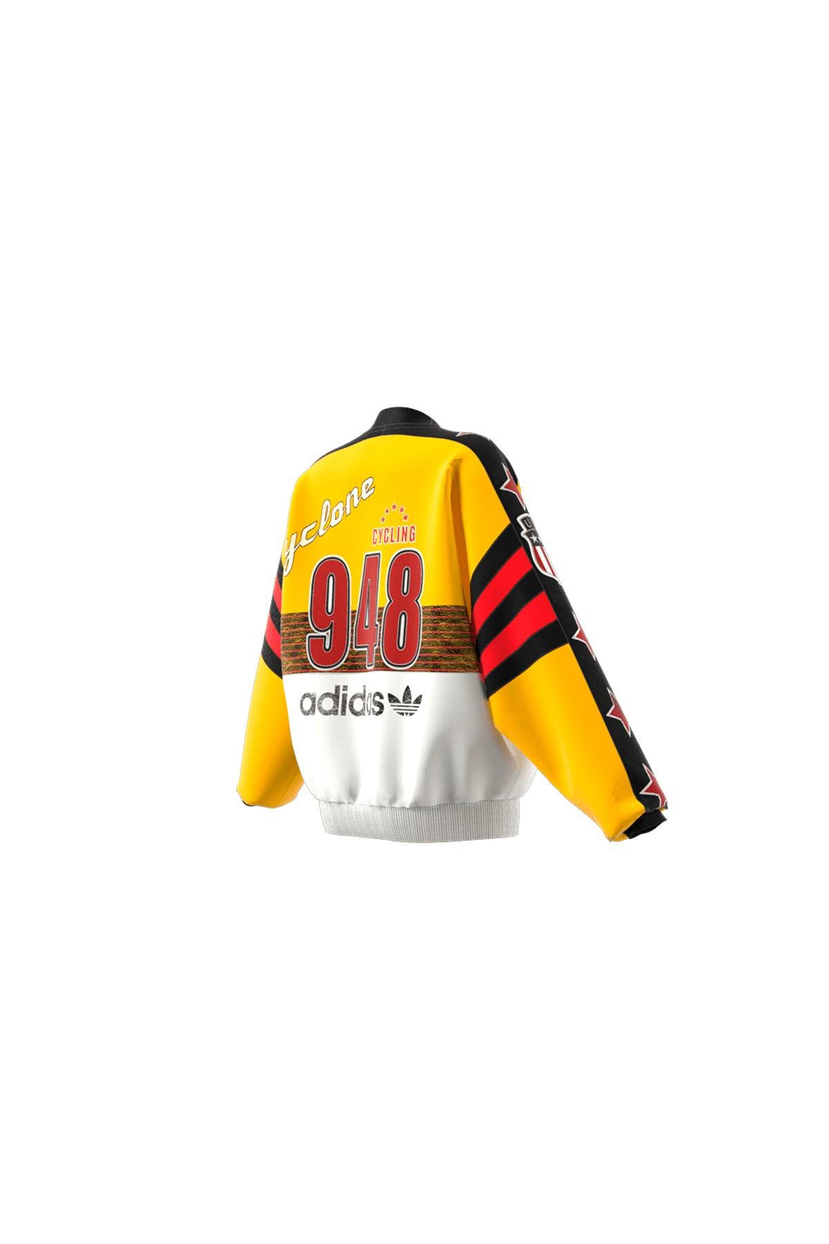 adidas Kadın  Sarı  Sweatshirt CYCLING CREW JW0147
