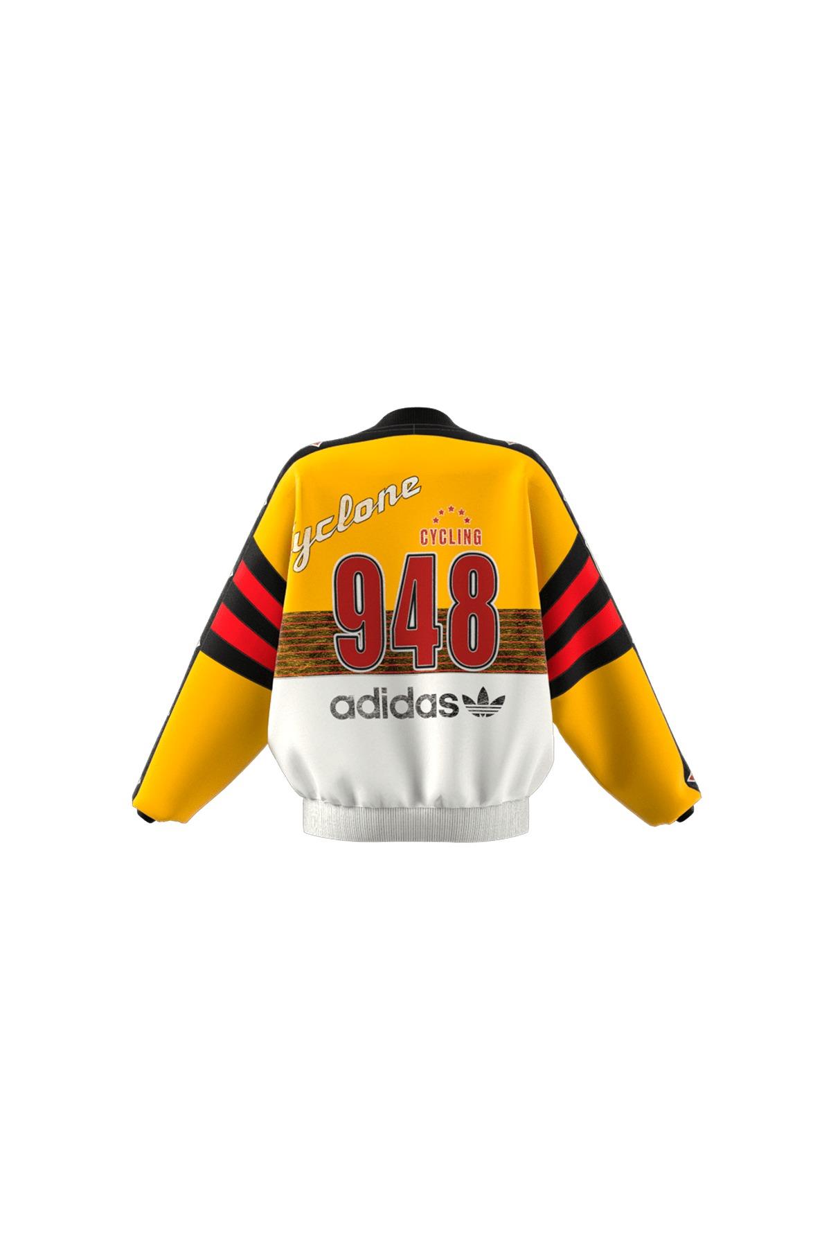 adidas Kadın  Sarı  Sweatshirt CYCLING CREW JW0147