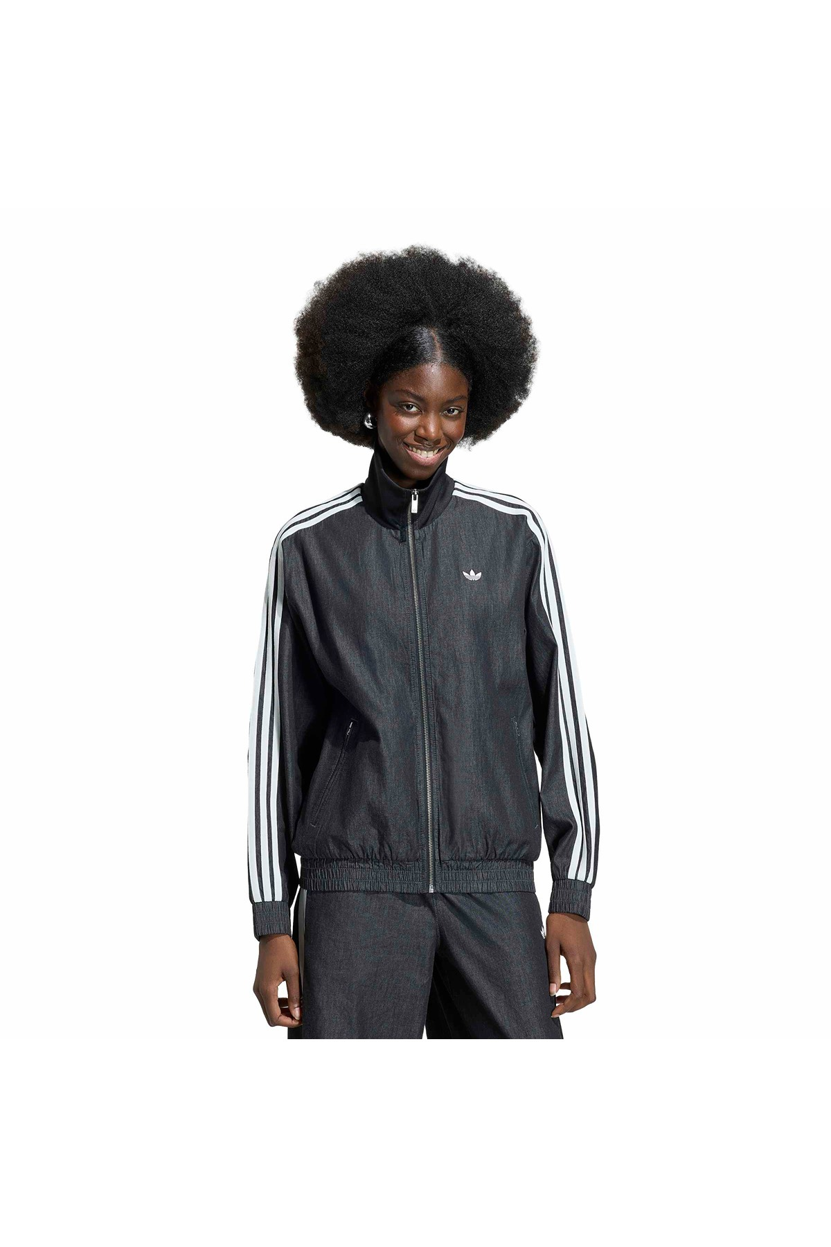 adidas Kadın  Siyah  Ceket DENIM  FB TT KW8758
