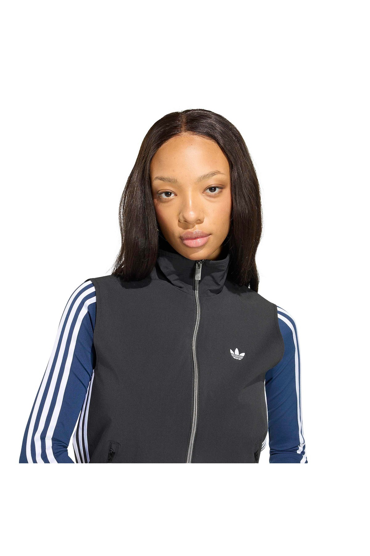 adidas  Kadın Siyah  Ceket SLEEVELESS TT KY5182