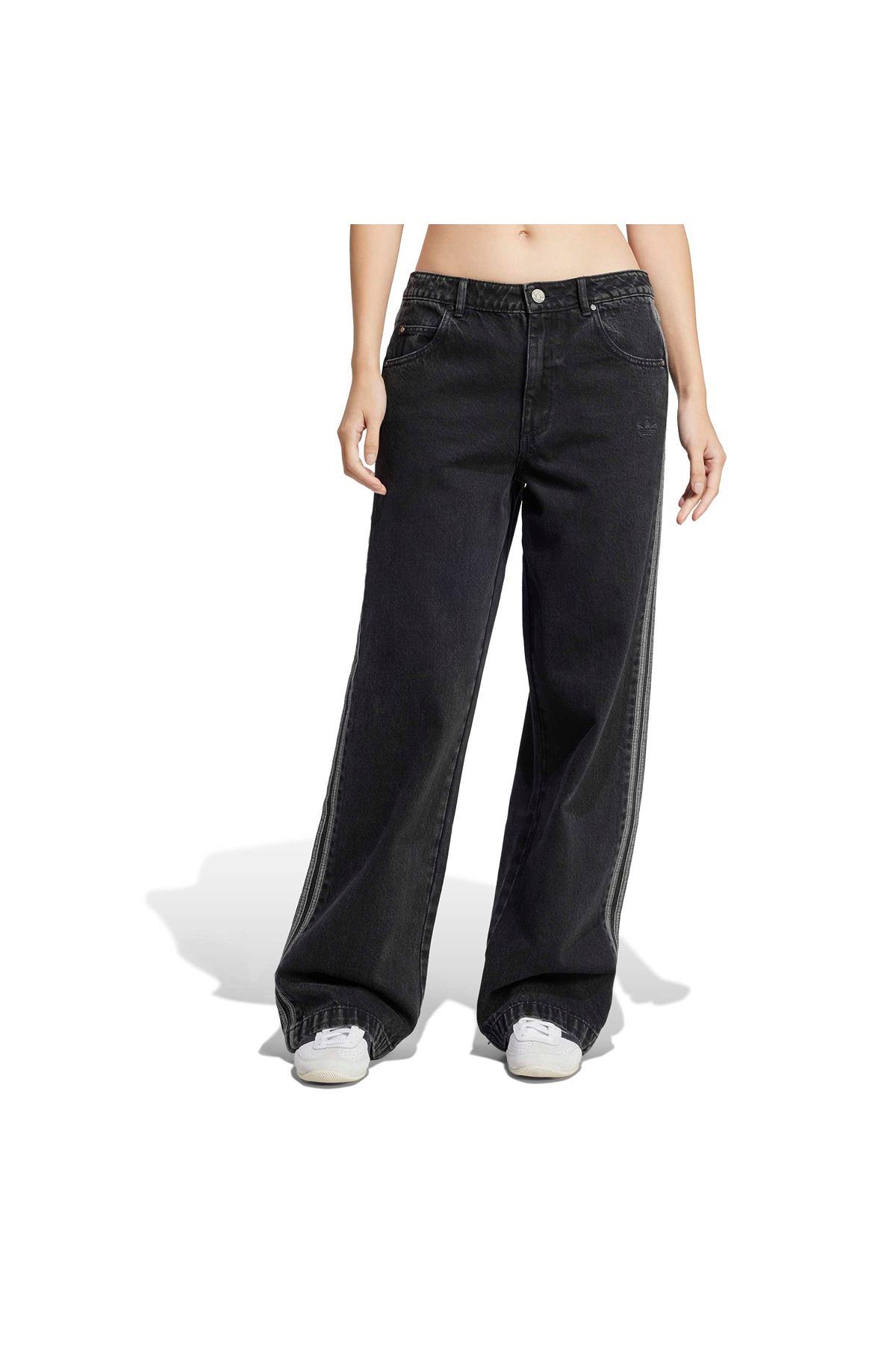 adidas Kadın  Siyah  Eşofman Altı DENIM 3S PANT JD3109