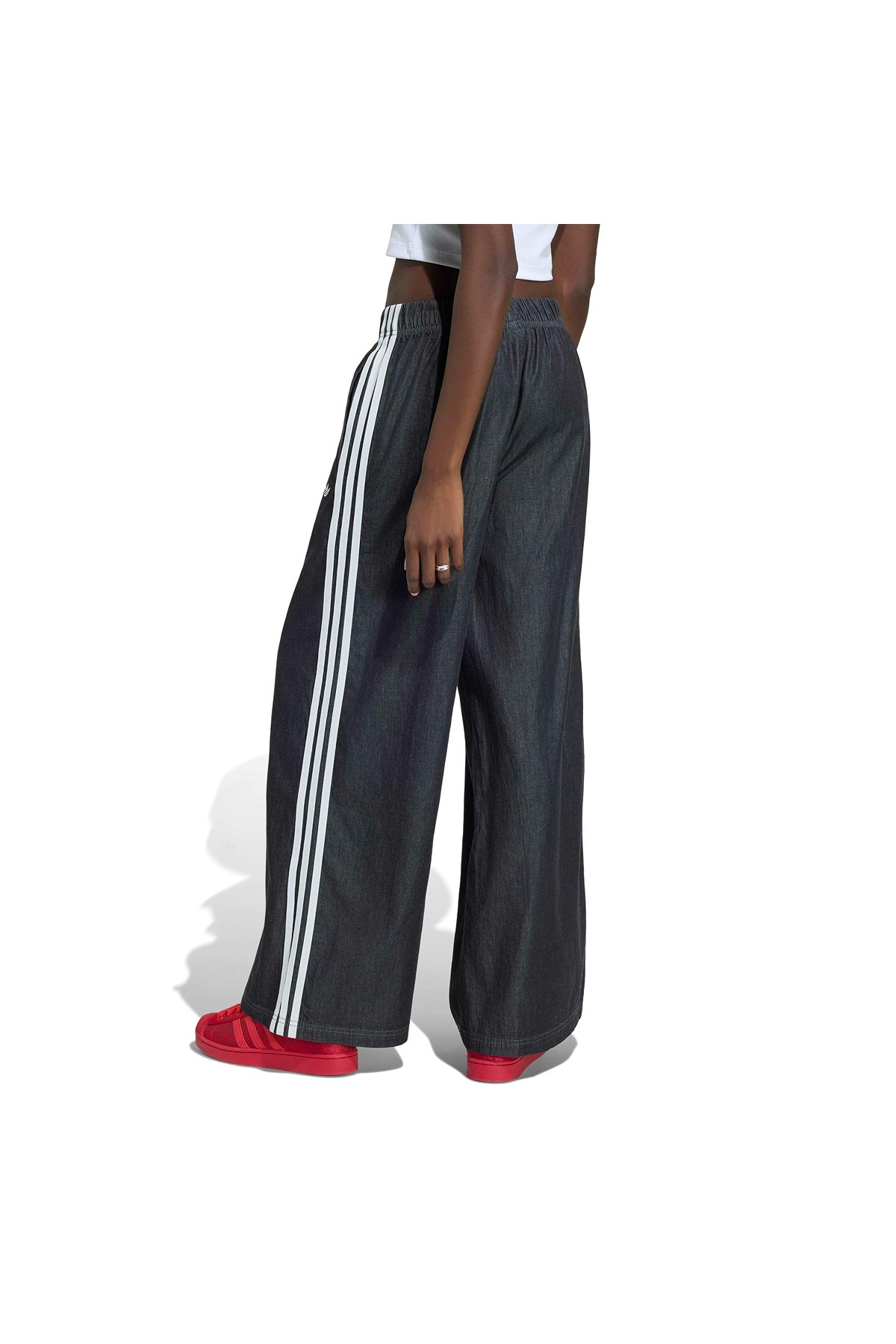 adidas Kadın  Siyah  Eşofman Altı DENIM WIDE LEG KY8112