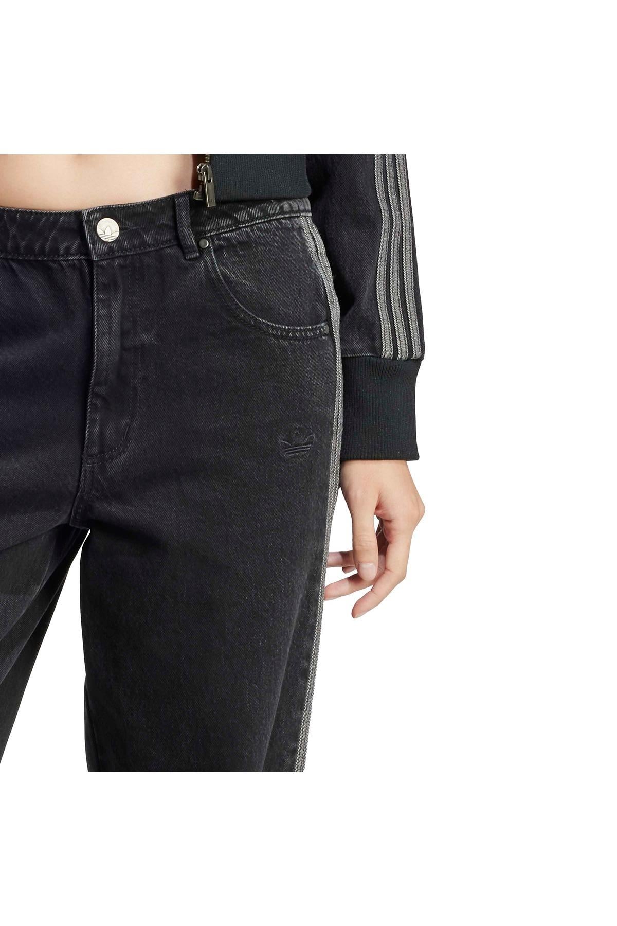 adidas Kadın  Siyah  Eşofman Altı DENIM 3S PANT JD3109