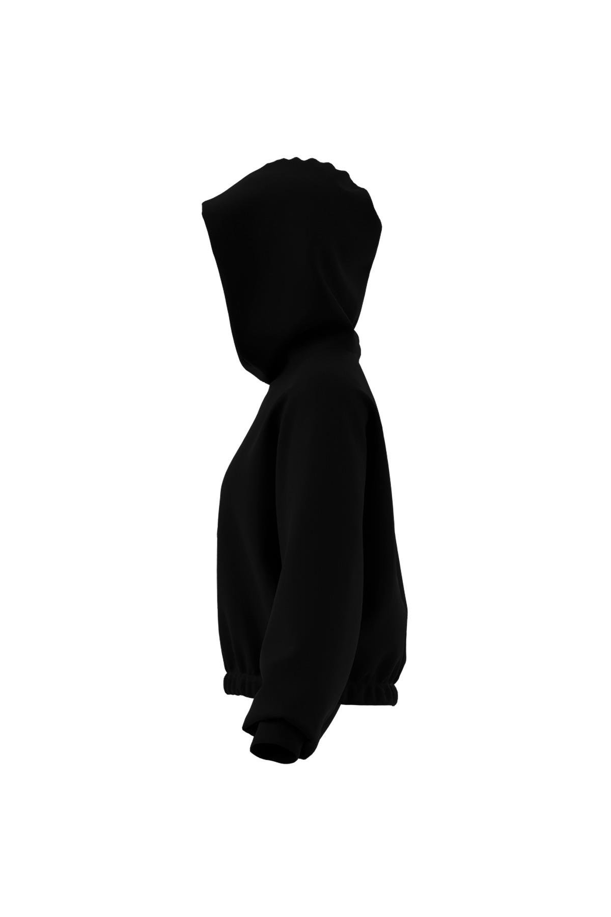 adidas Kadın  Siyah  HOODY W FI 3B OH HD JE0136