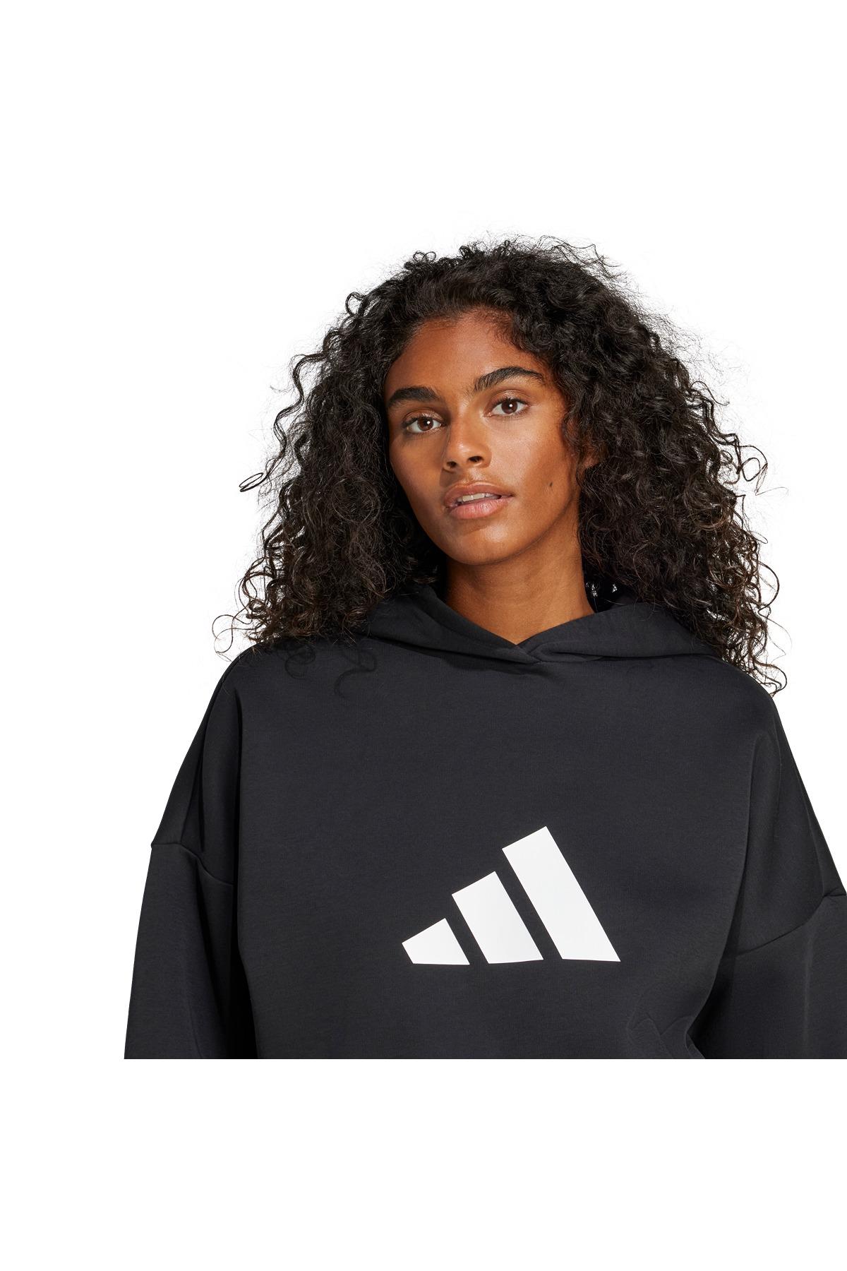 adidas Kadın  Siyah  HOODY W FI 3B OH HD JE0136