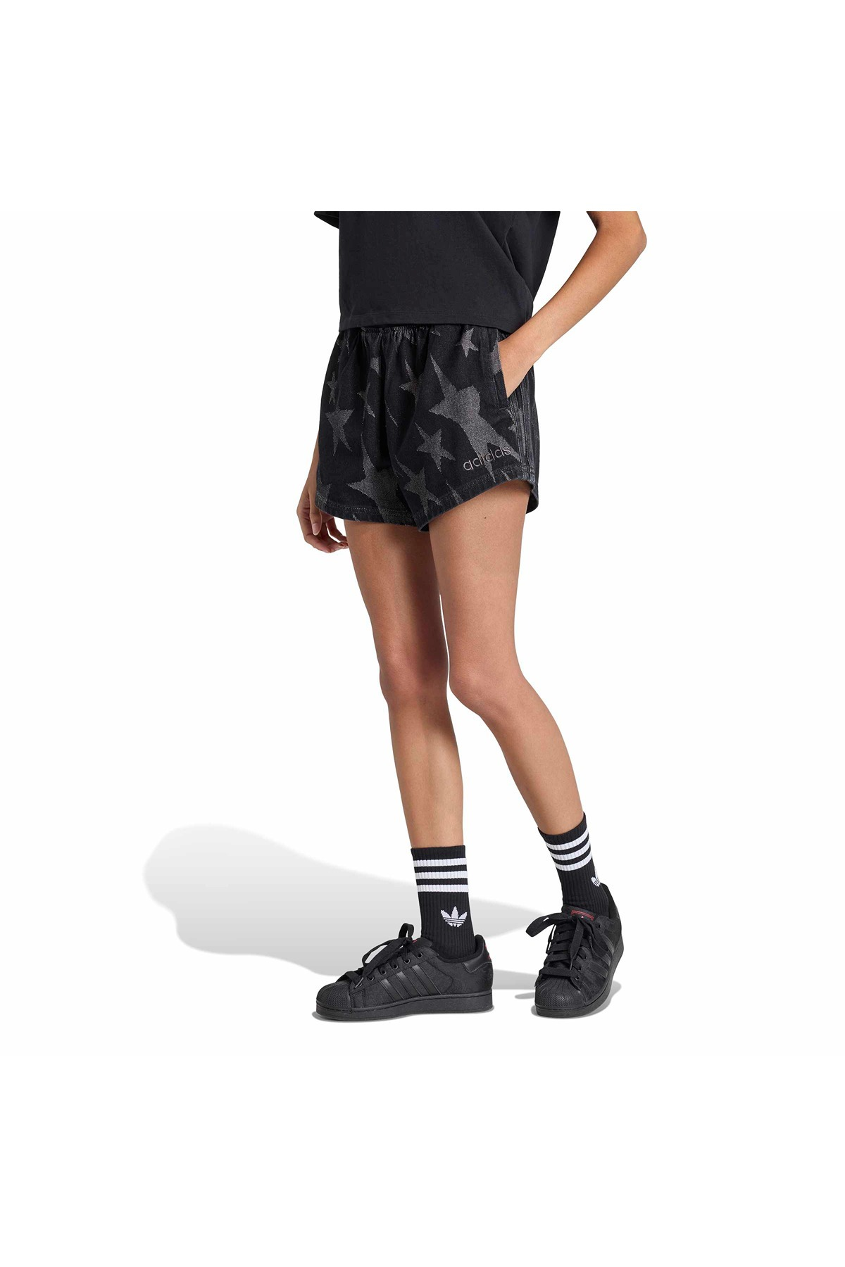 adidas Kadın  Siyah  Şort COLLEGIATE SHO KE2360