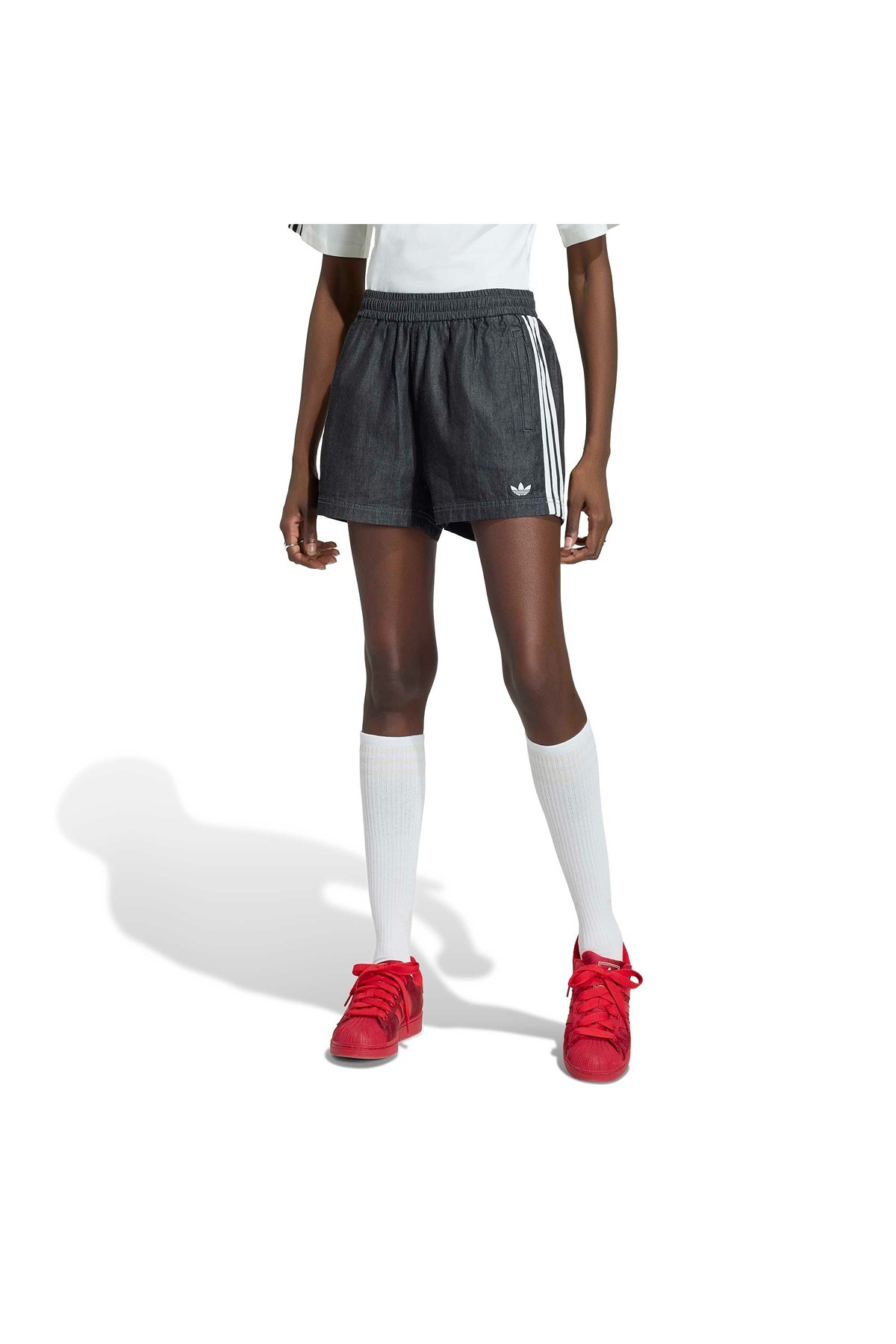 adidas Kadın  Siyah  Şort DENIM SHORTS KY3171