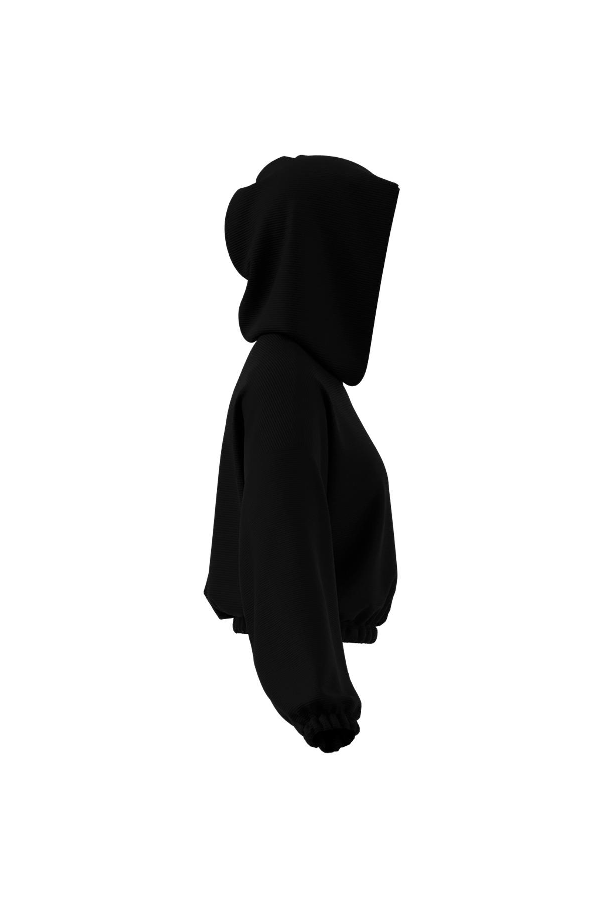 adidas Kadın  Siyah  Sweatshirt MO COVER-UP JM4485