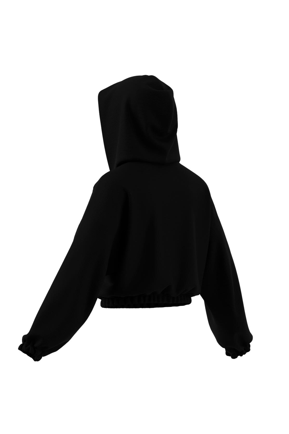 adidas Kadın  Siyah  Sweatshirt MO COVER-UP JM4485