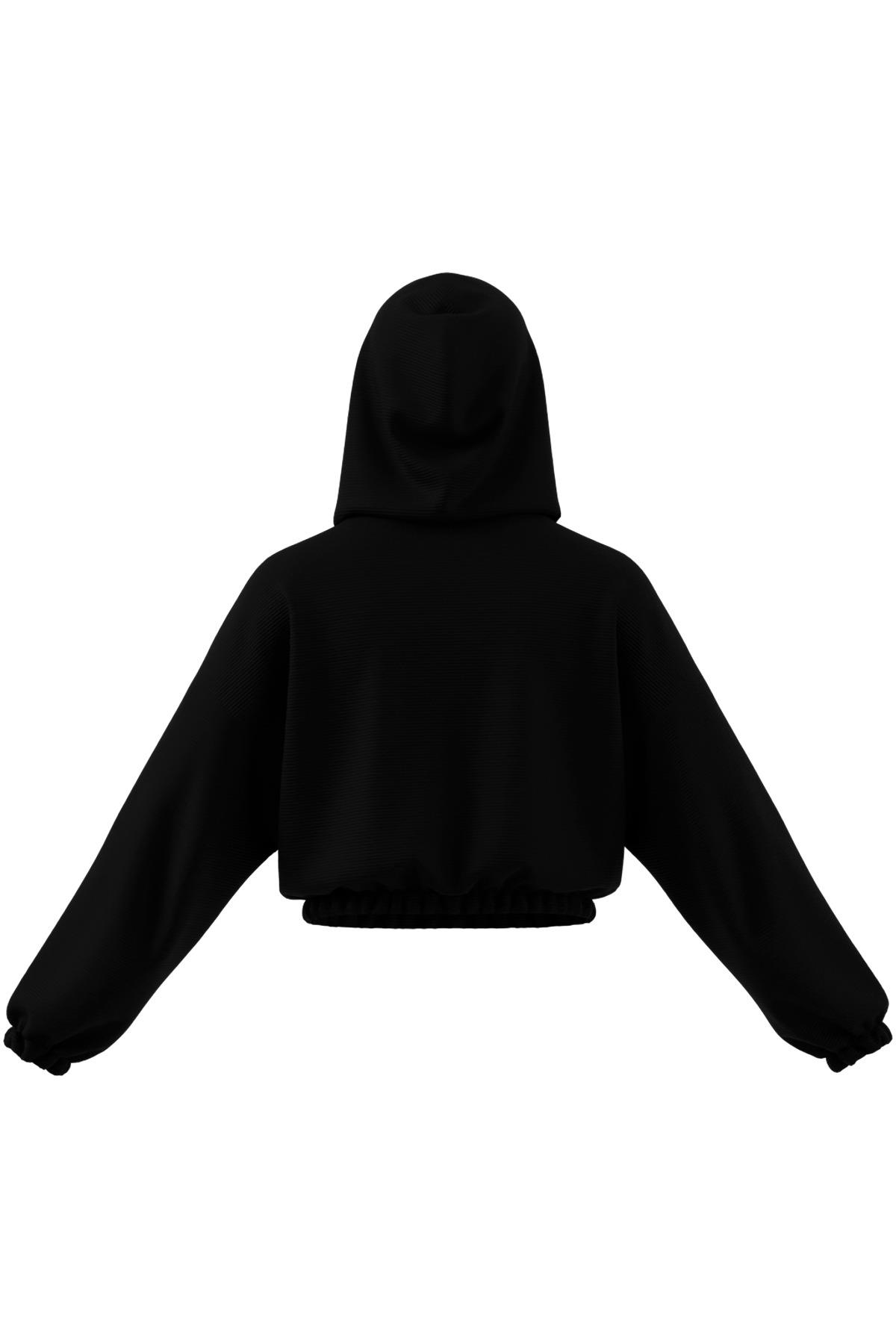 adidas Kadın  Siyah  Sweatshirt MO COVER-UP JM4485