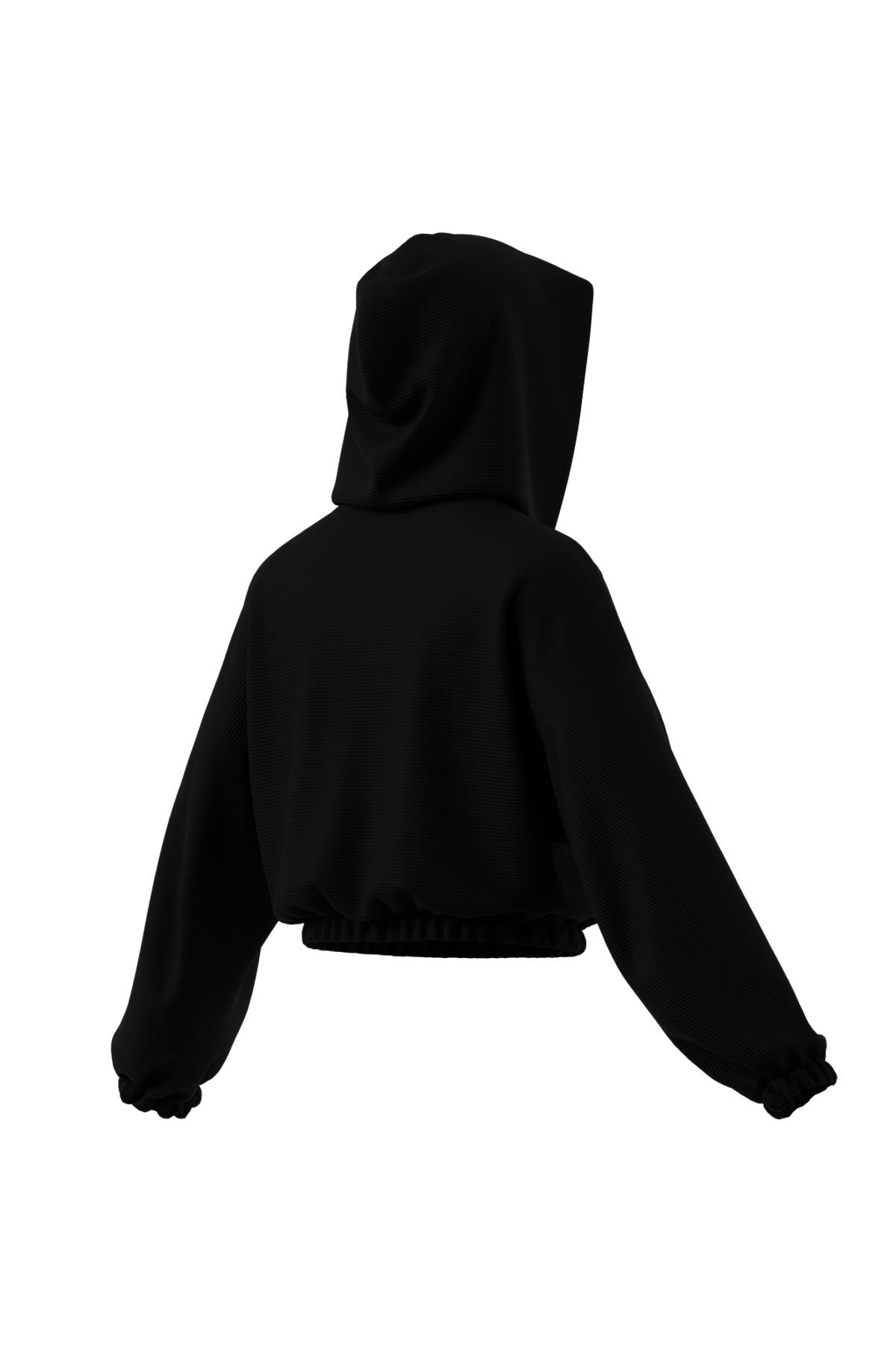 adidas Kadın  Siyah  Sweatshirt MO COVER-UP JM4485