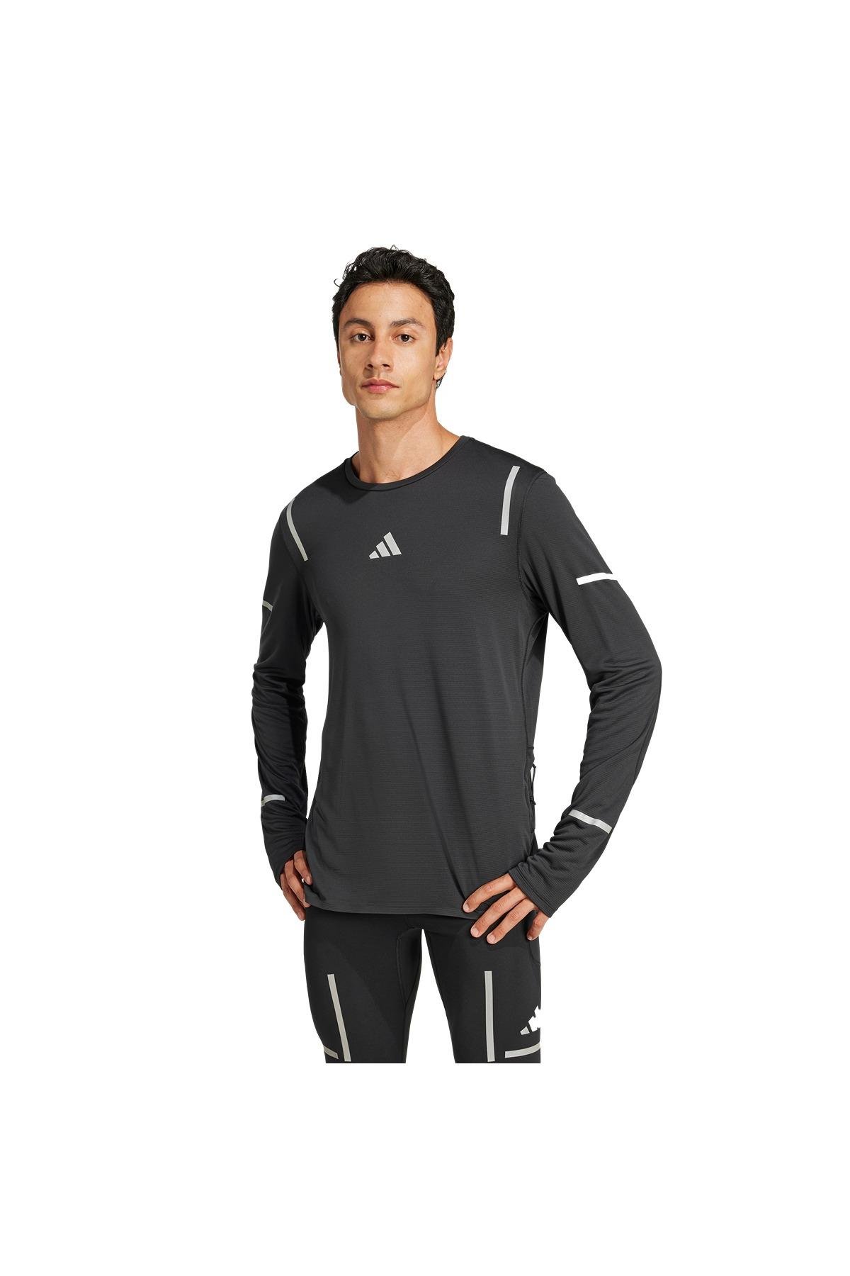 adidas Kadın  Siyah  Sweatshirt ULT HI VIS LS M JD7801