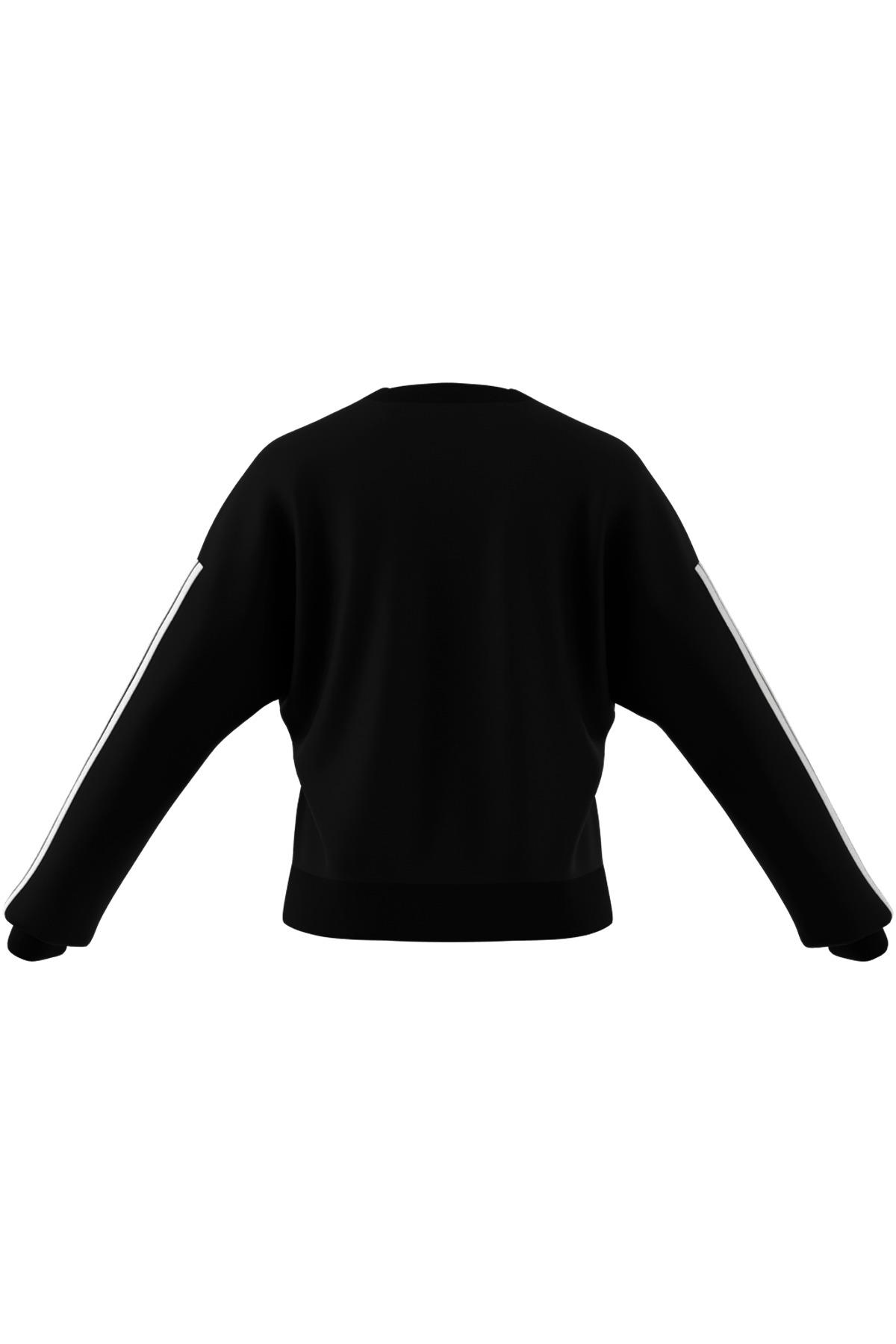 adidas Kadın  Siyah  Sweatshirt W 3S FT VN SWT JE0027