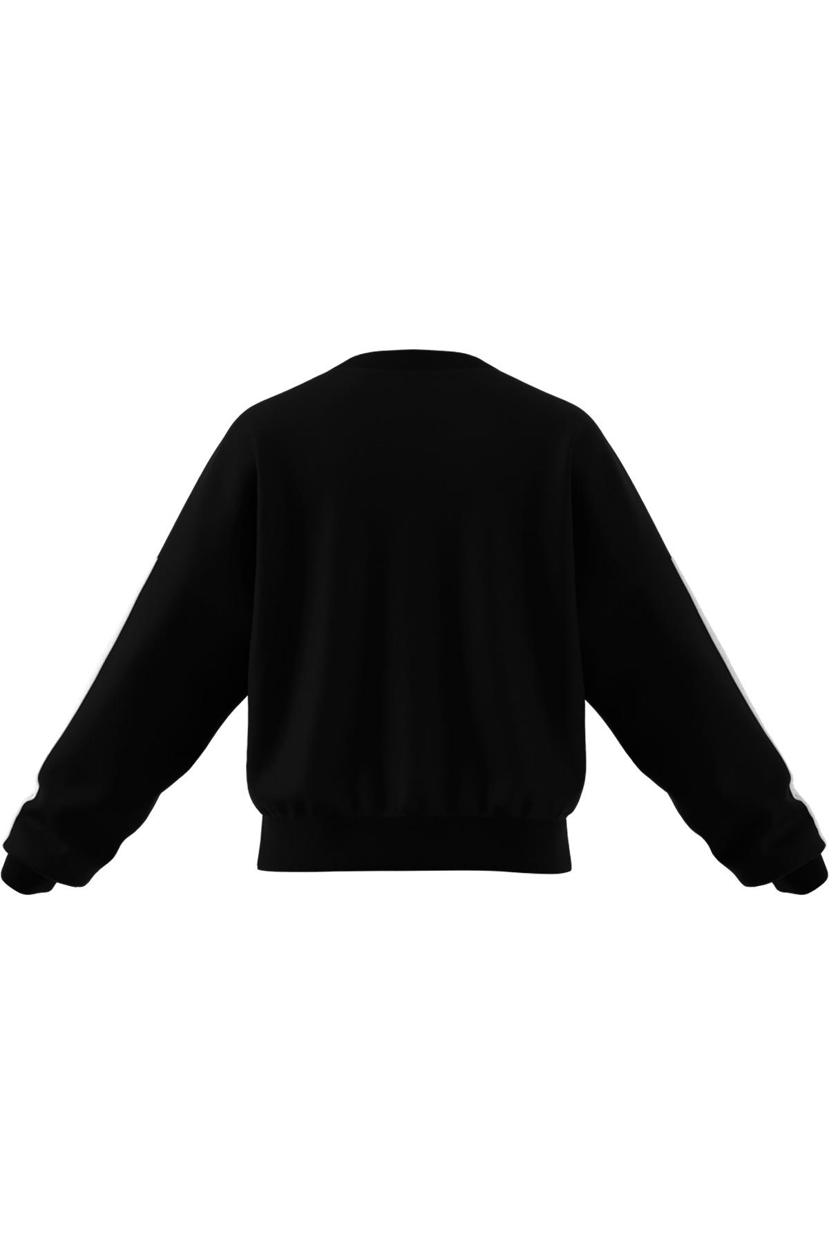 adidas  Kadın  Siyah  Sweatshirt W 3S FT SWT JE0016