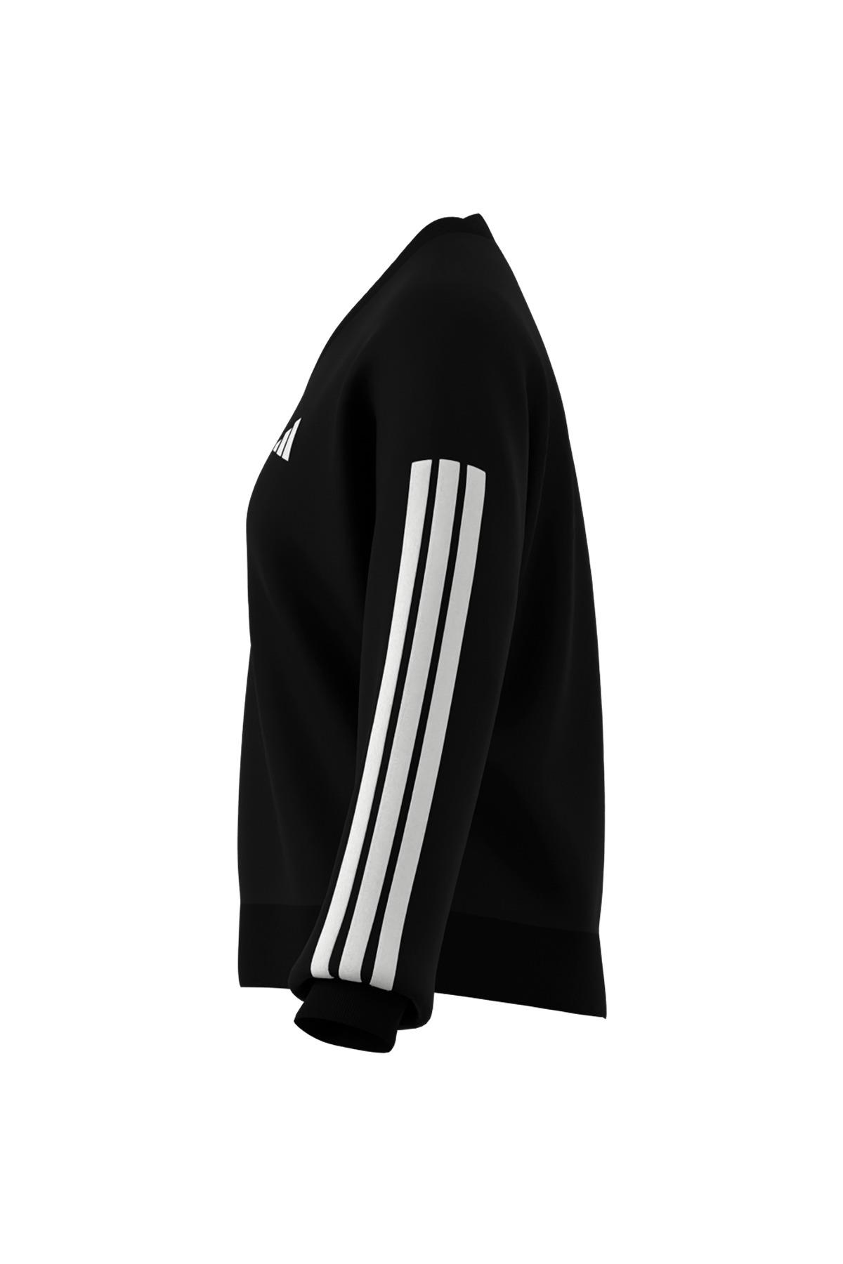 adidas Kadın  Siyah  Sweatshirt W 3S FT VN SWT JE0027