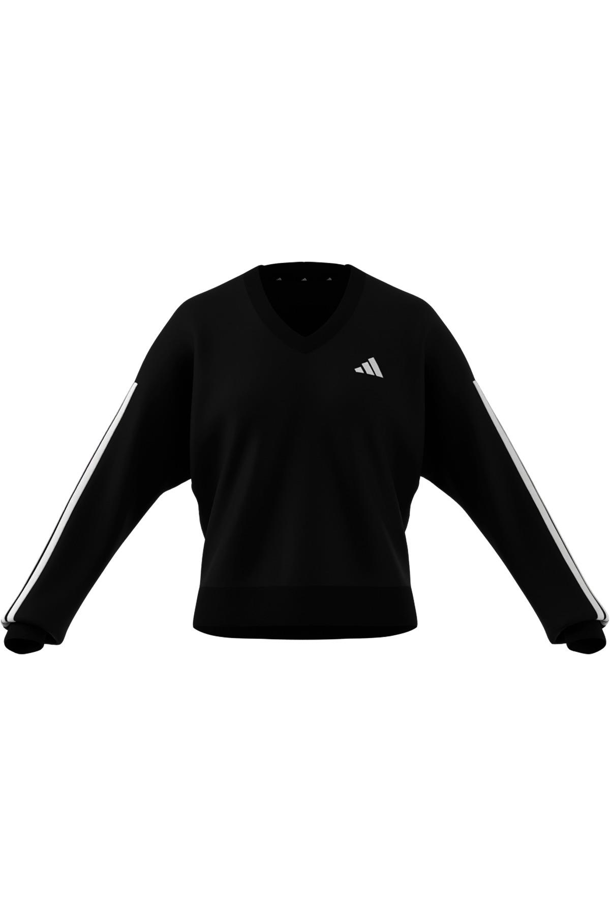 adidas Kadın  Siyah  Sweatshirt W 3S FT VN SWT JE0027