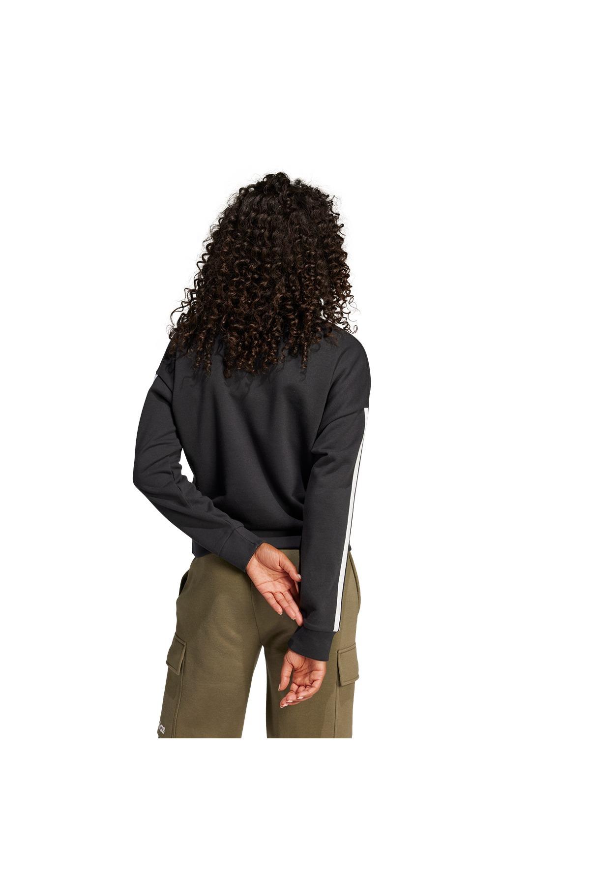 adidas Kadın  Siyah  Sweatshirt W 3S FT VN SWT JE0027