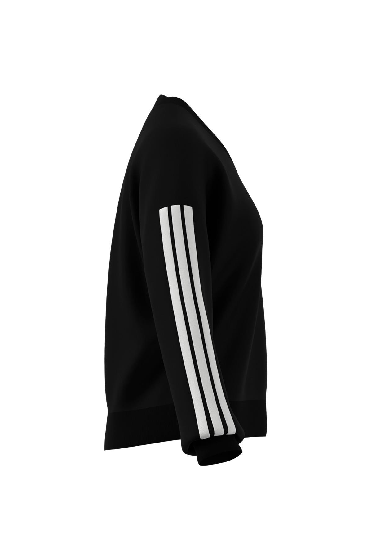 adidas Kadın  Siyah  Sweatshirt W 3S FT VN SWT JE0027