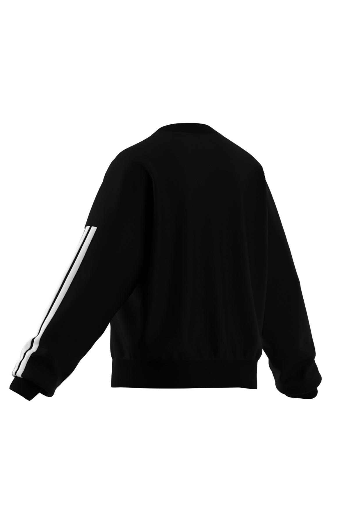 adidas  Kadın  Siyah  Sweatshirt W 3S FT SWT JE0016