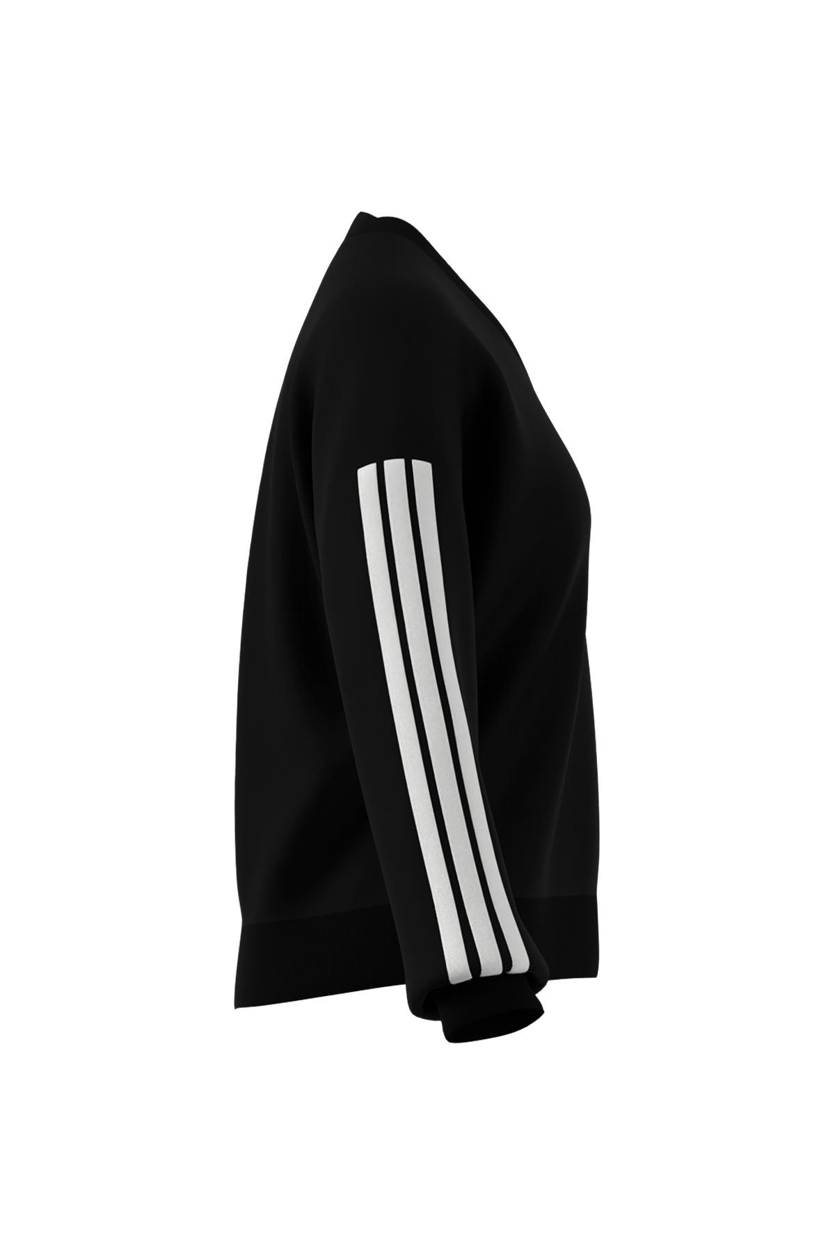 adidas Kadın  Siyah  Sweatshirt W 3S FT VN SWT JE0027
