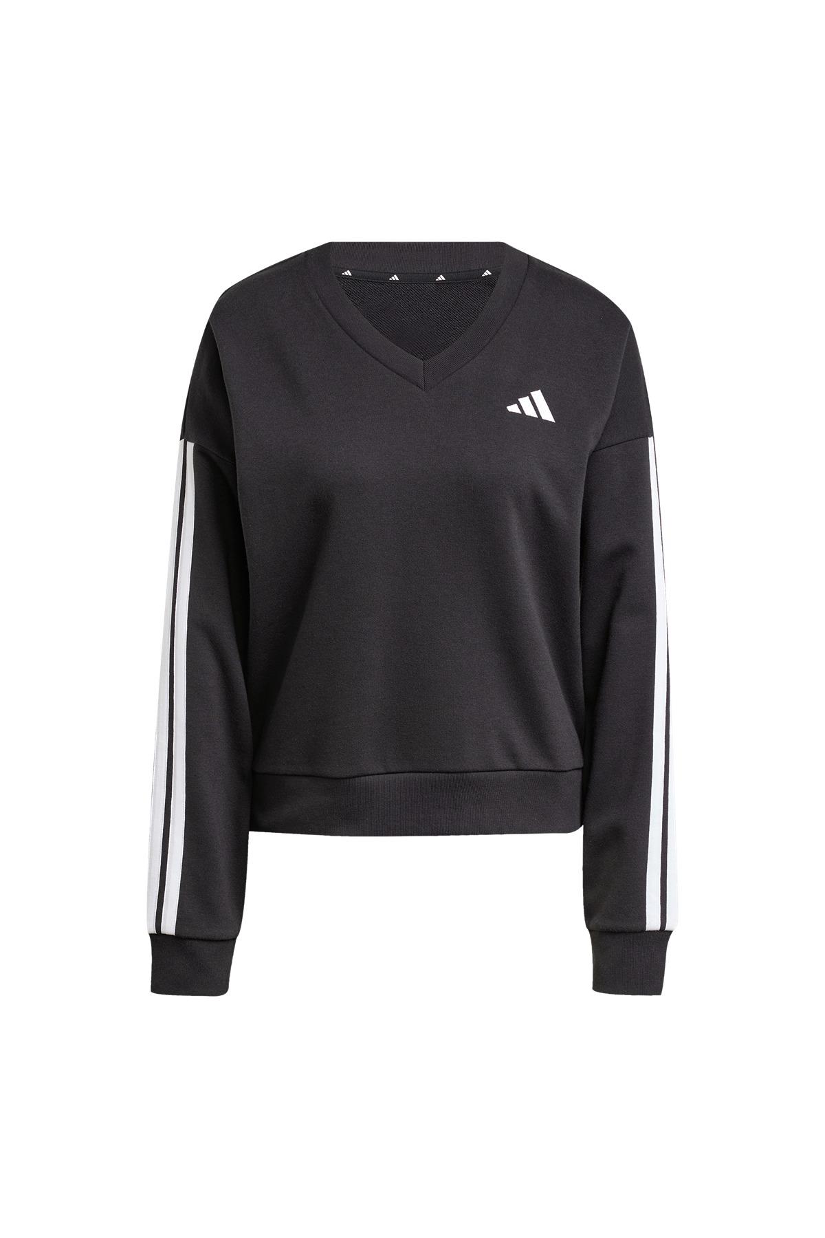 adidas Kadın  Siyah  Sweatshirt W 3S FT VN SWT JE0027