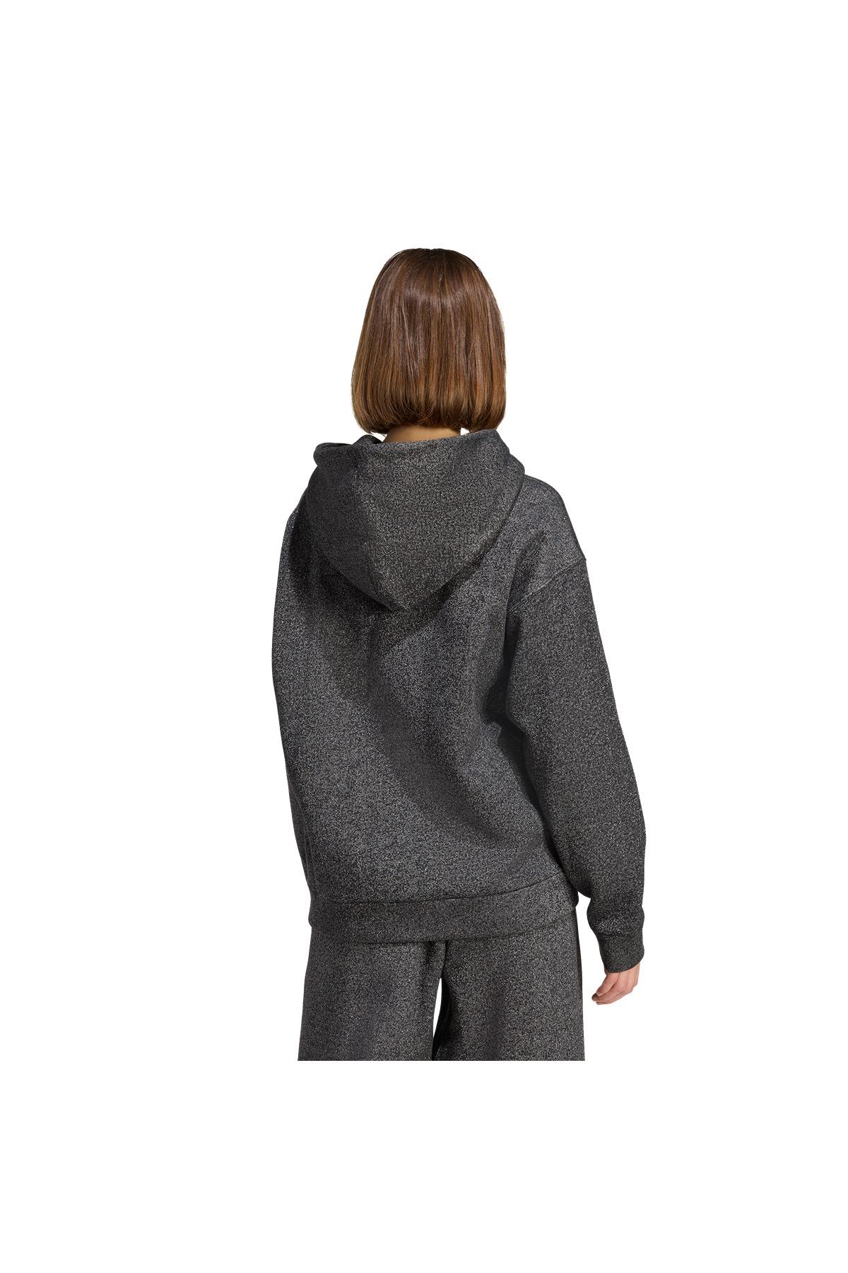 adidas Kadın  Siyah  Sweatshirt W ALL SZN HL HD JX4346