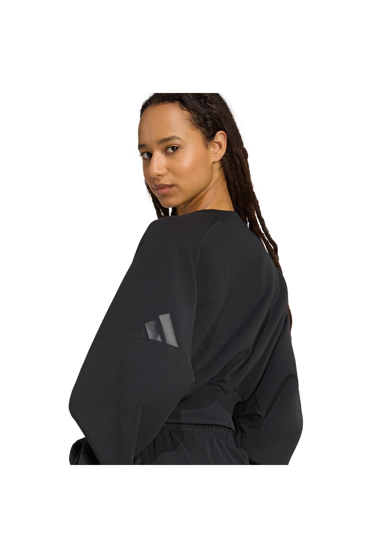 adidas Kadın  Siyah  Sweatshirt W ALL SZN SL SW JM3836
