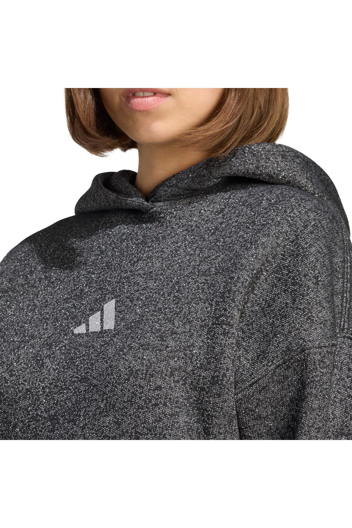 adidas Kadın  Siyah  Sweatshirt W ALL SZN HL HD JX4346